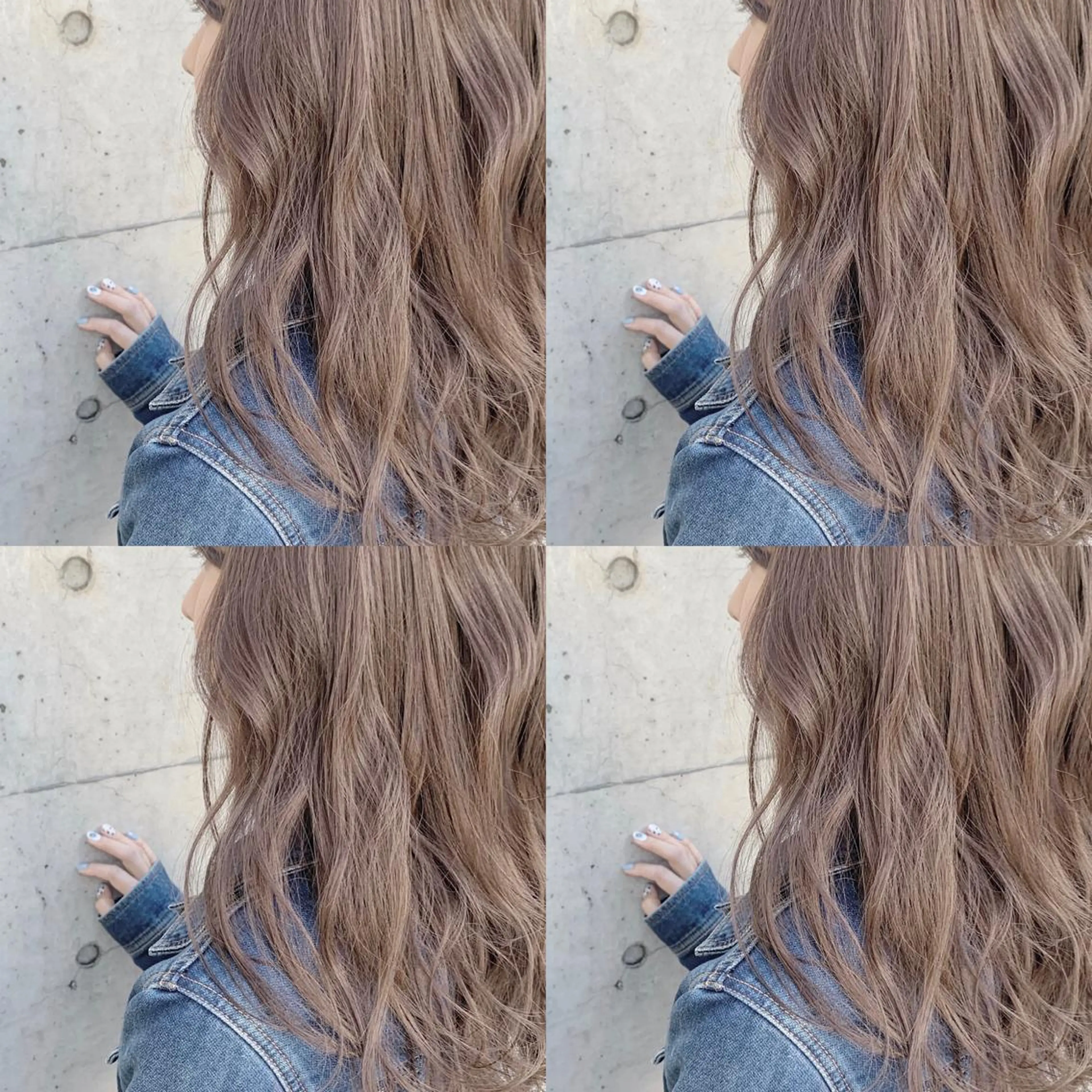 ロング カラー ヘアアレンジ アッシュ ベージュカラー 透明感カラー 垢抜け案内人 鈴木聖矢✂️のヘアスタイル