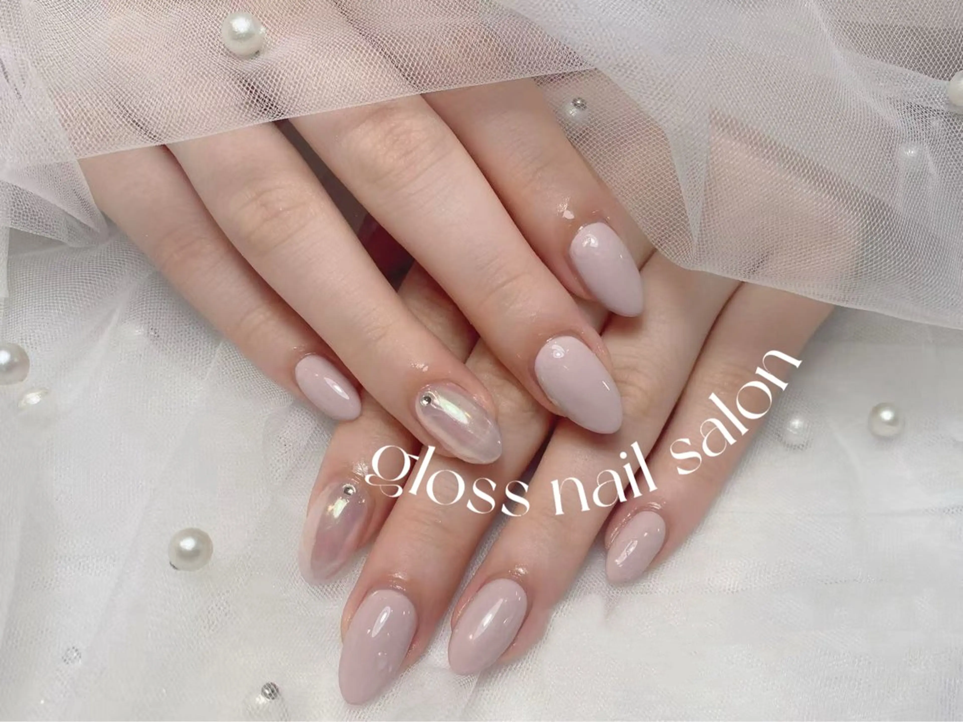 ネイル miho🍎 Gloss nailのネイルデザイン