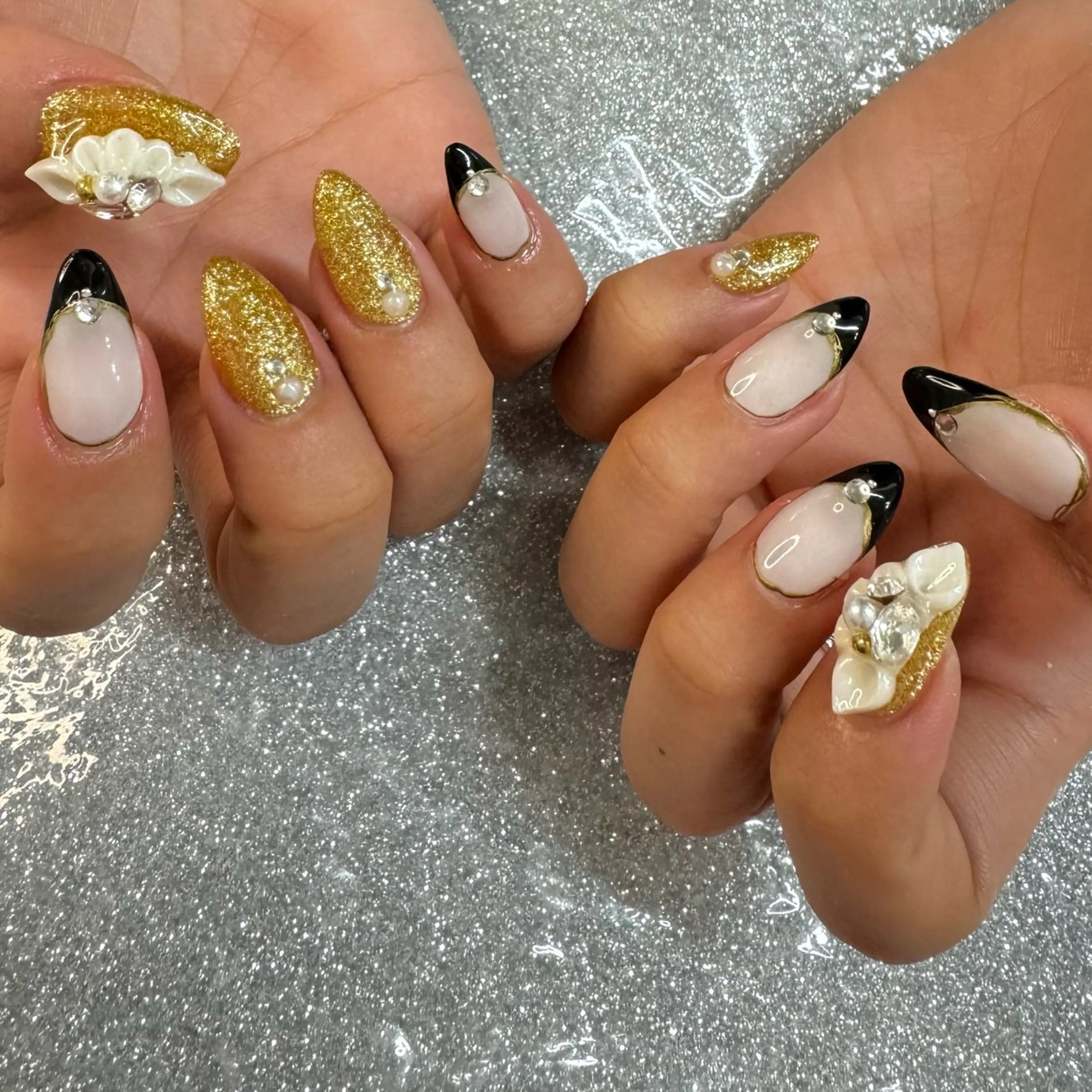 ネイル ハンドネイル VIERU 🌈🎀💖のネイルデザイン