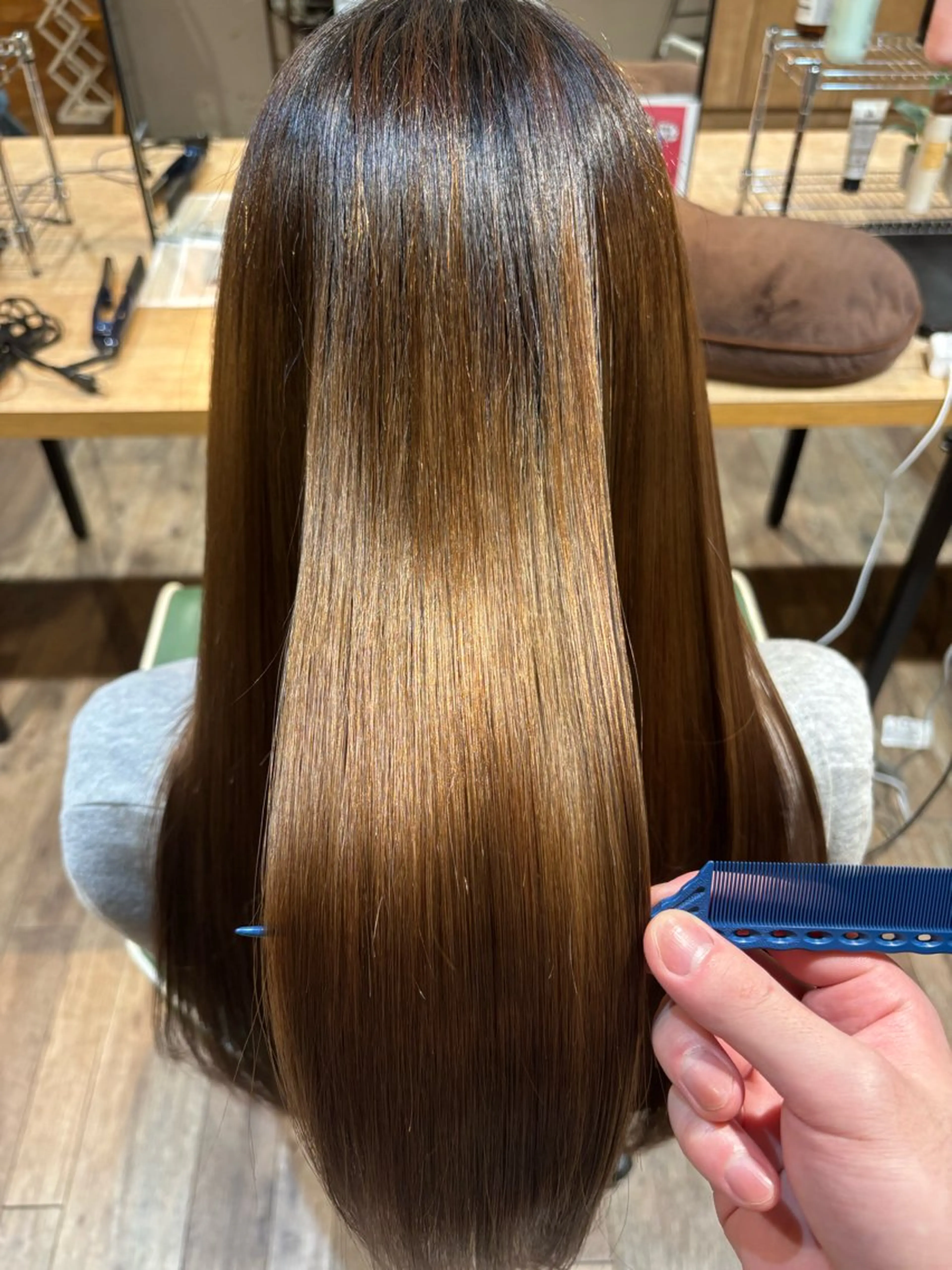ロング トリートメント 渡邊 陽大のヘアスタイル