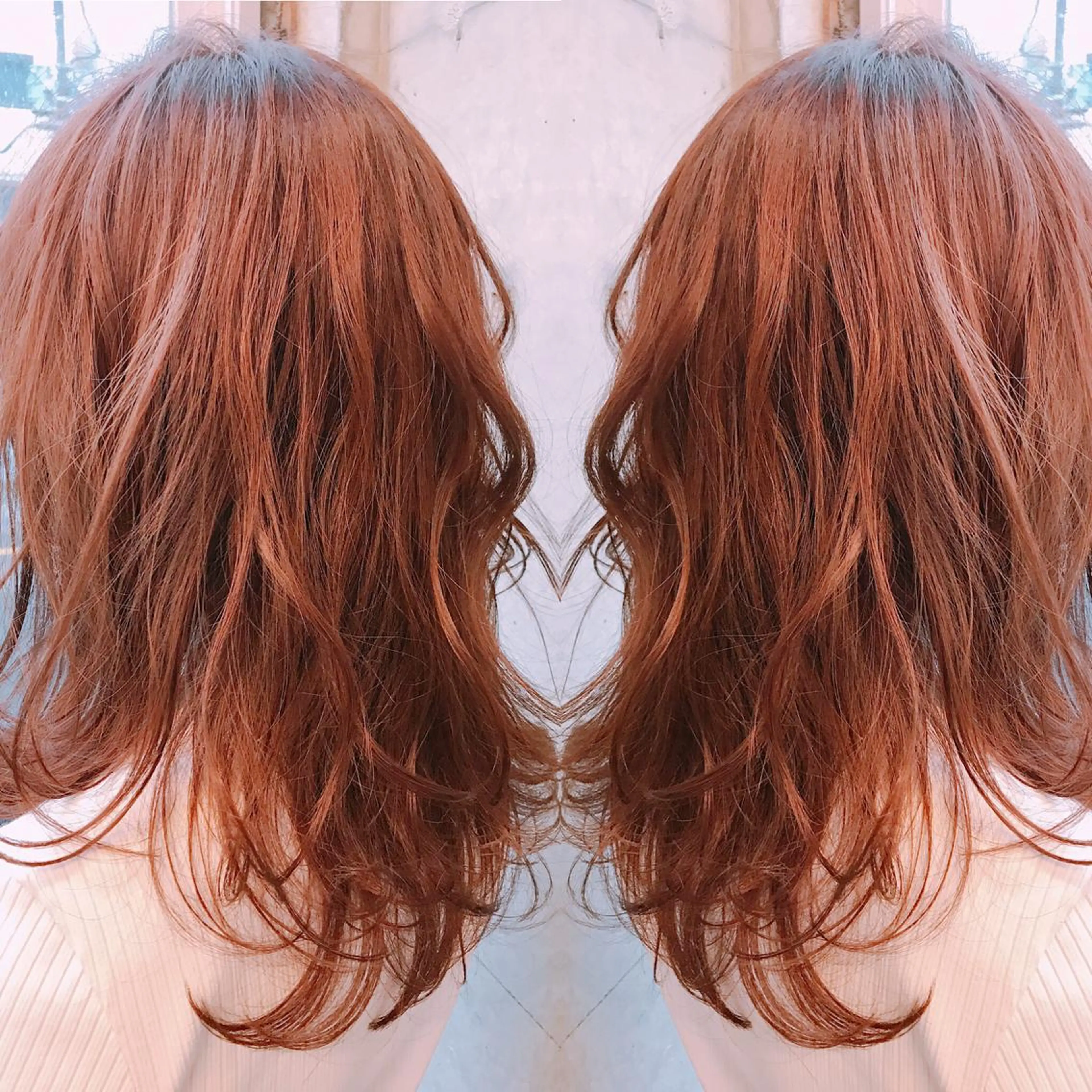 セミロング カラー ✨縮毛矯正/髪質改善 錦糸町/松坂拓馬のヘアスタイル