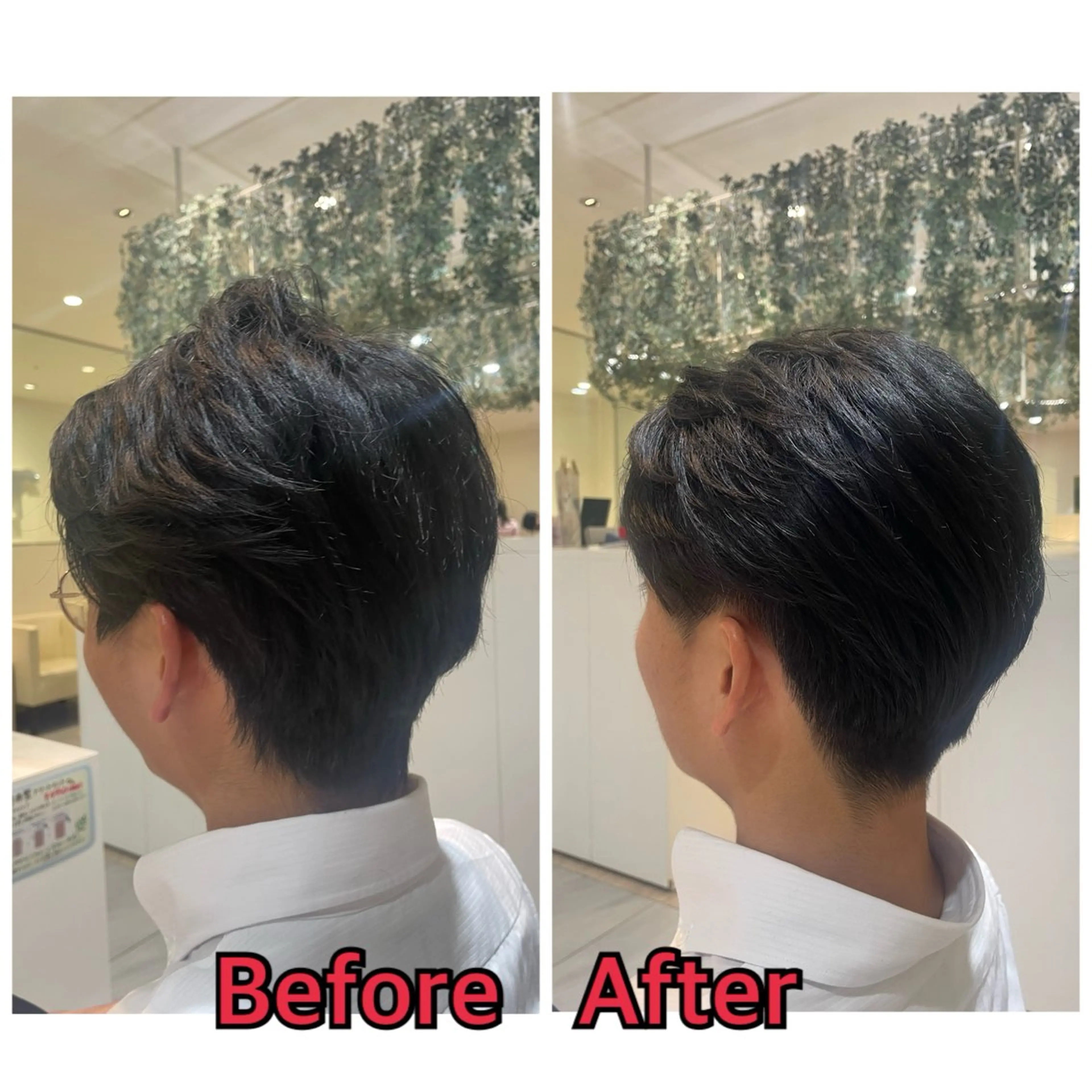 メンズ カット 平 真亜里のヘアスタイル