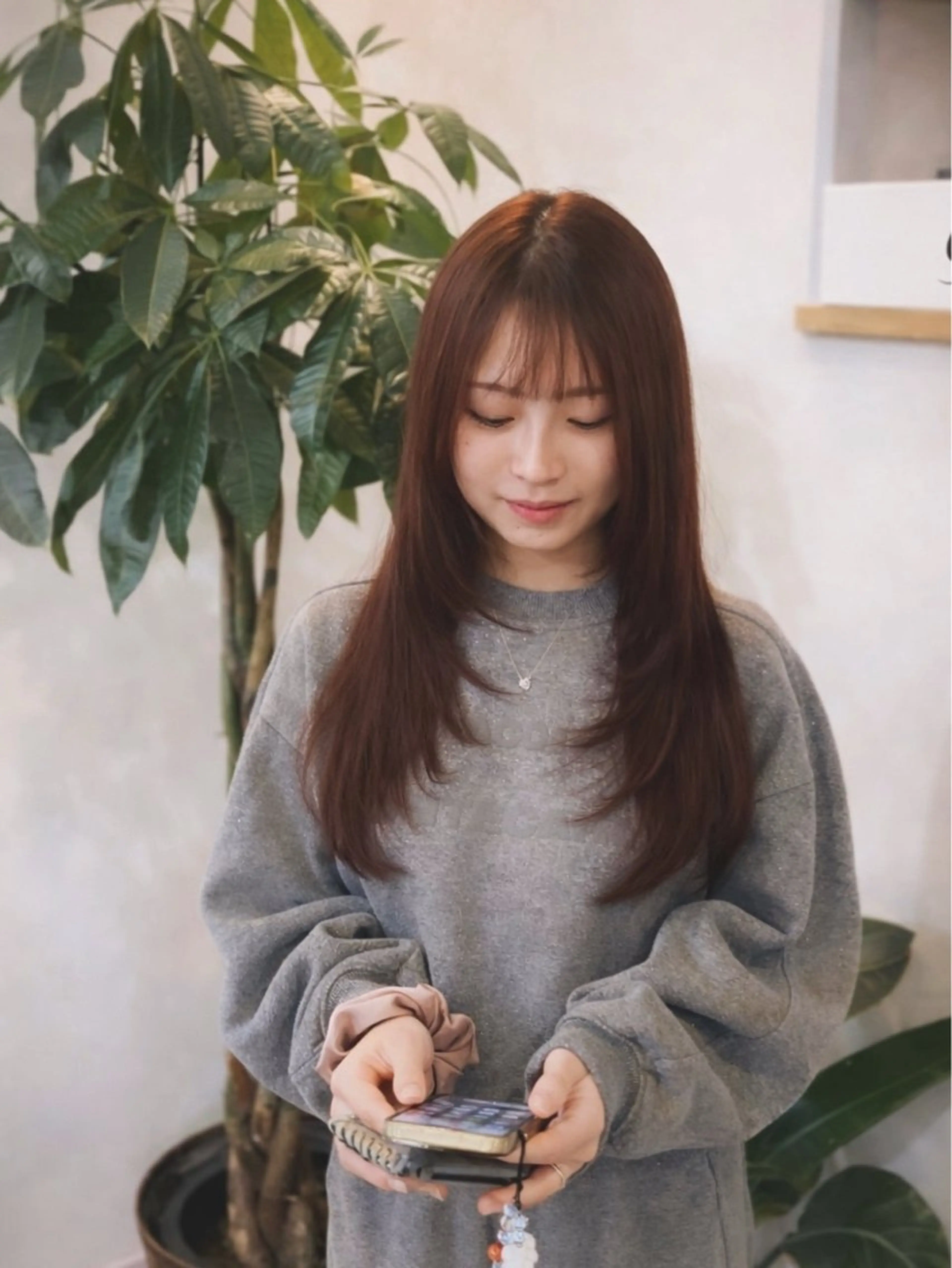 ロング カット ヘアカラー 堀井 政輝のヘアスタイル