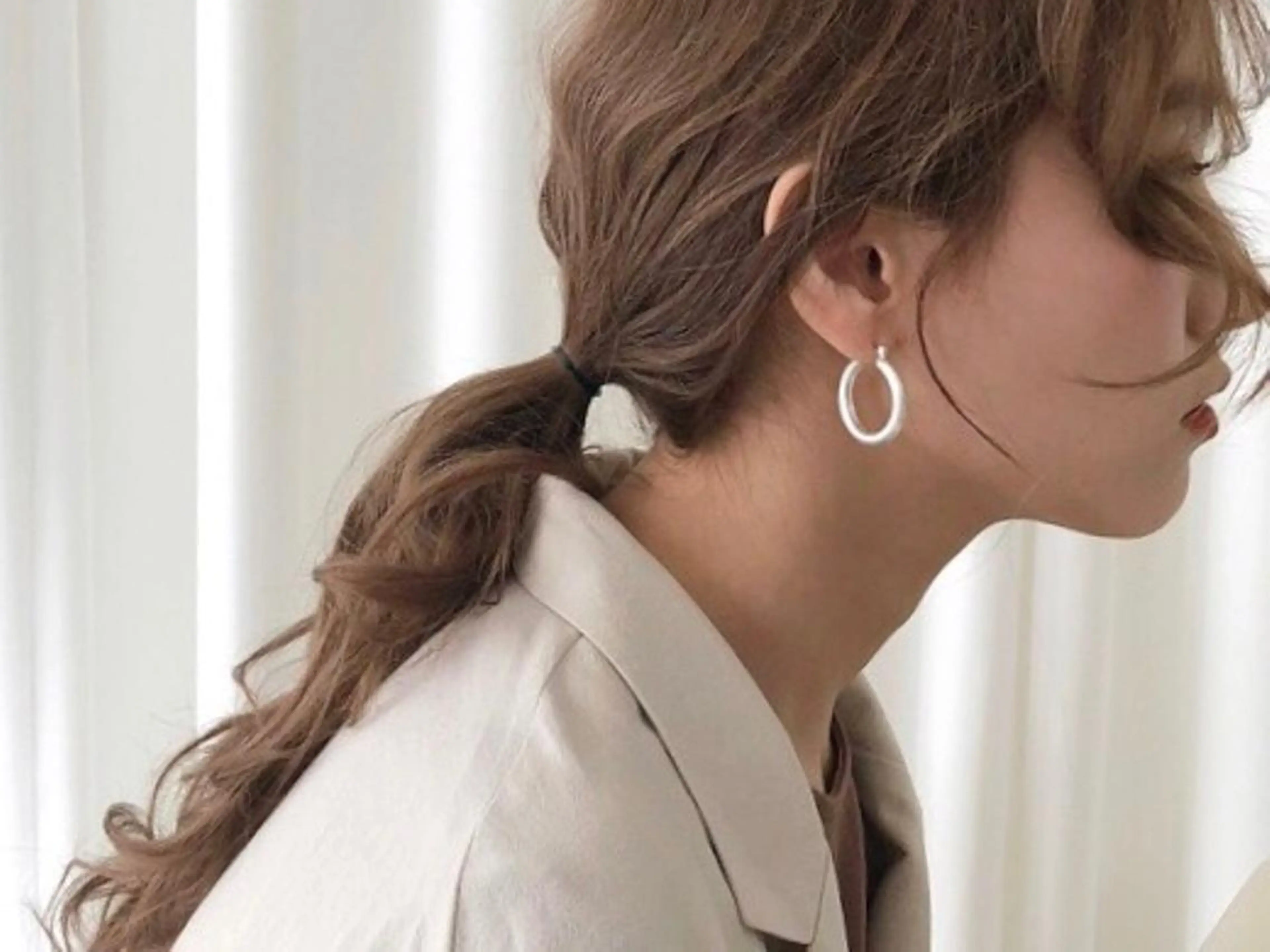 カラー 透明感カラー the BRIDGE hair salonのヘアスタイル