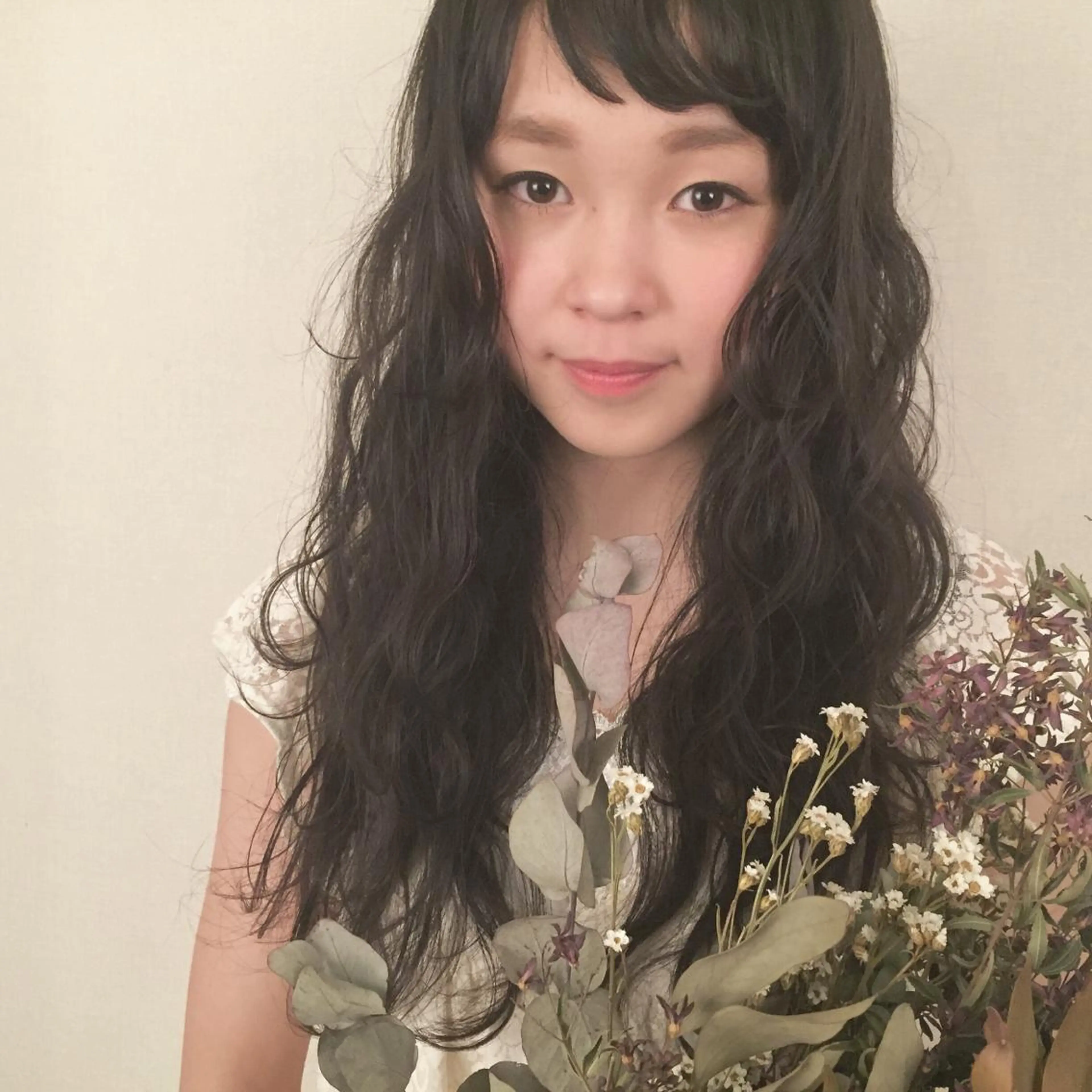 ロング パーマ 似合わせカット トリートメント カット パーマ トリートメント 池田 真由美のヘアスタイル