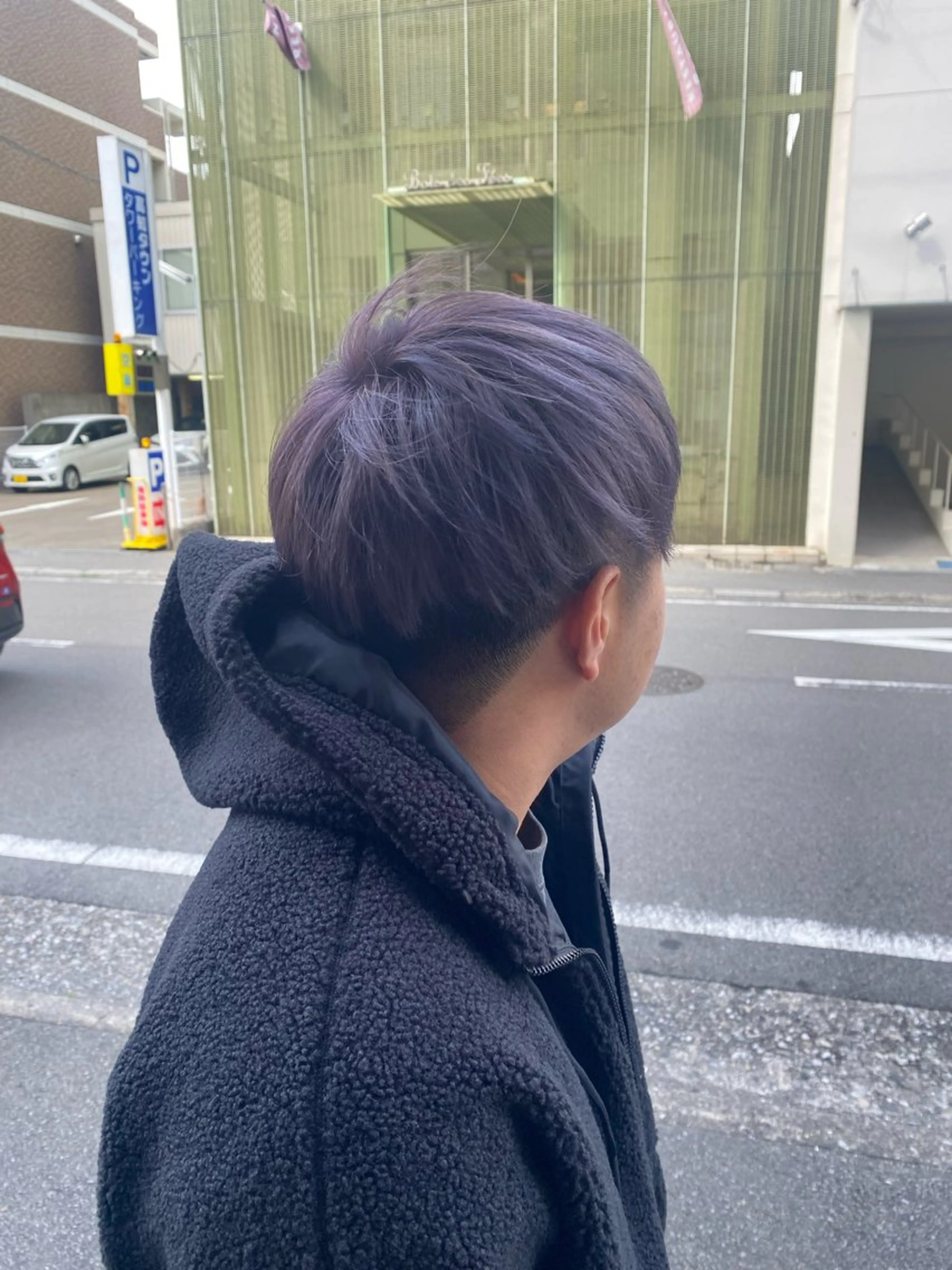 カラー メンズ メンズブリーチ ブリーチ 片岡 令夏のヘアスタイル