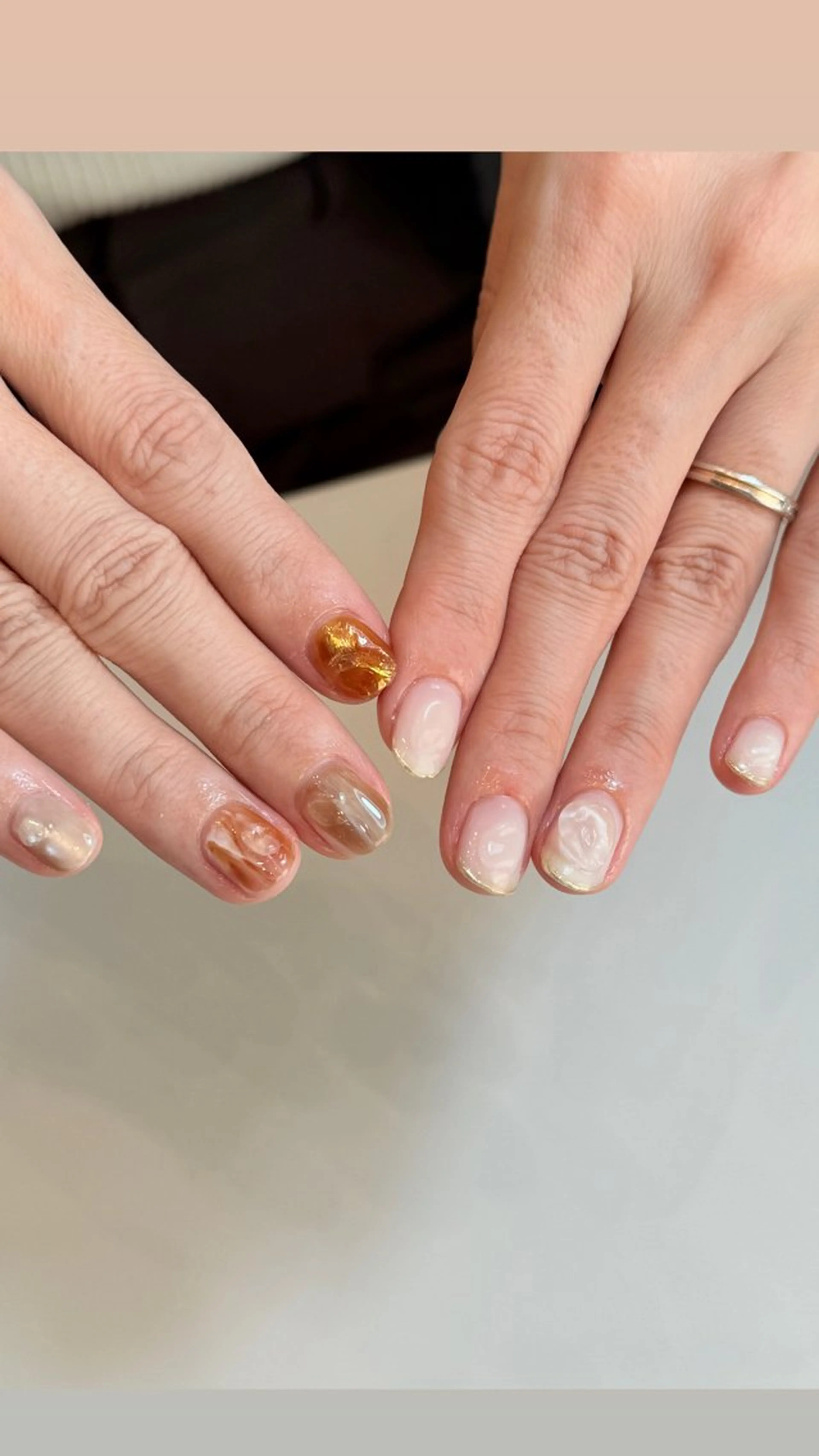 ネイル ハンドネイル フットネイル nailsalon charmeのネイルデザイン
