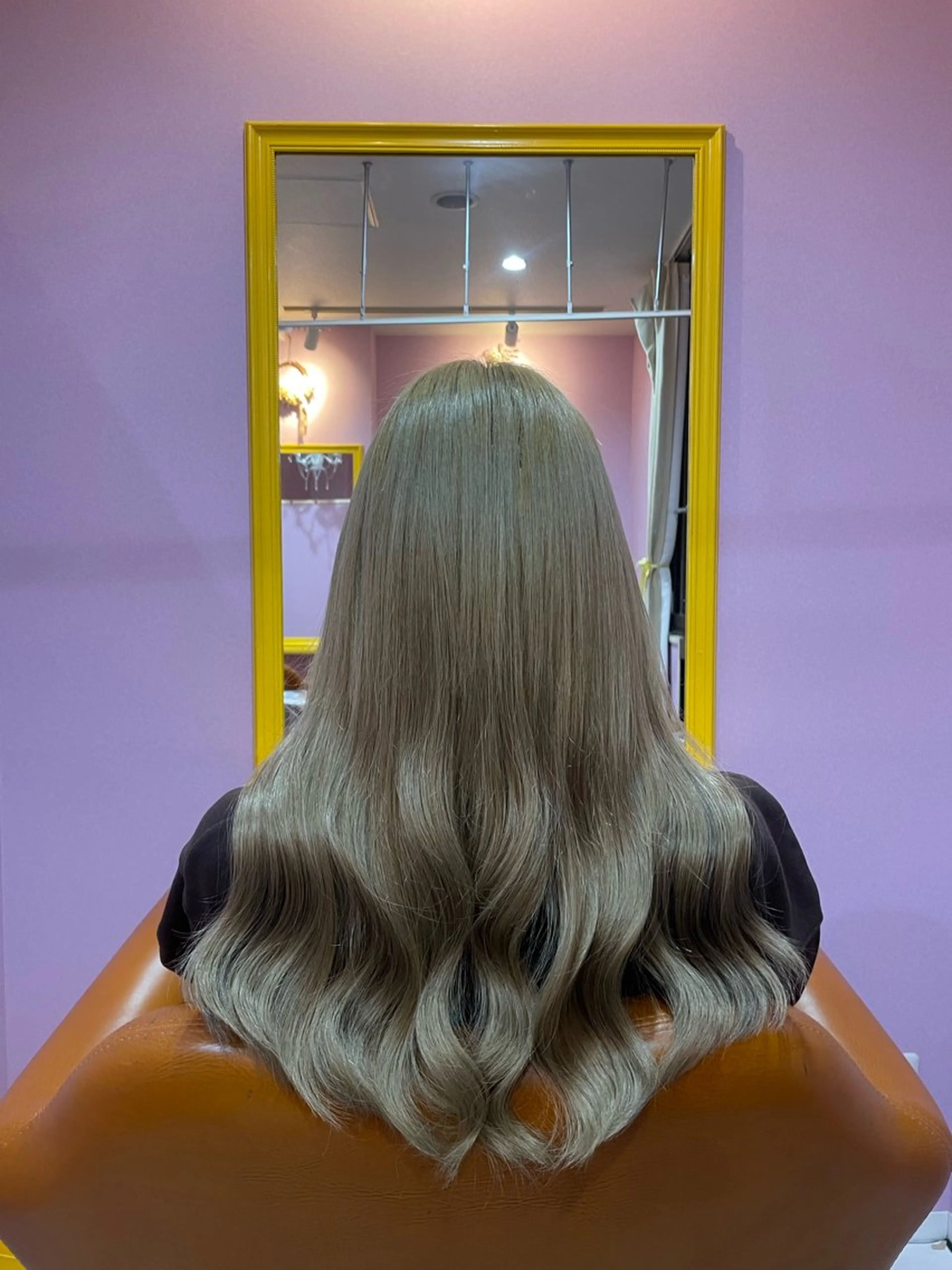 シールエクステ100枚+【地毛の長さを変えず/エクステを馴染ませ】カット¥19000の写真