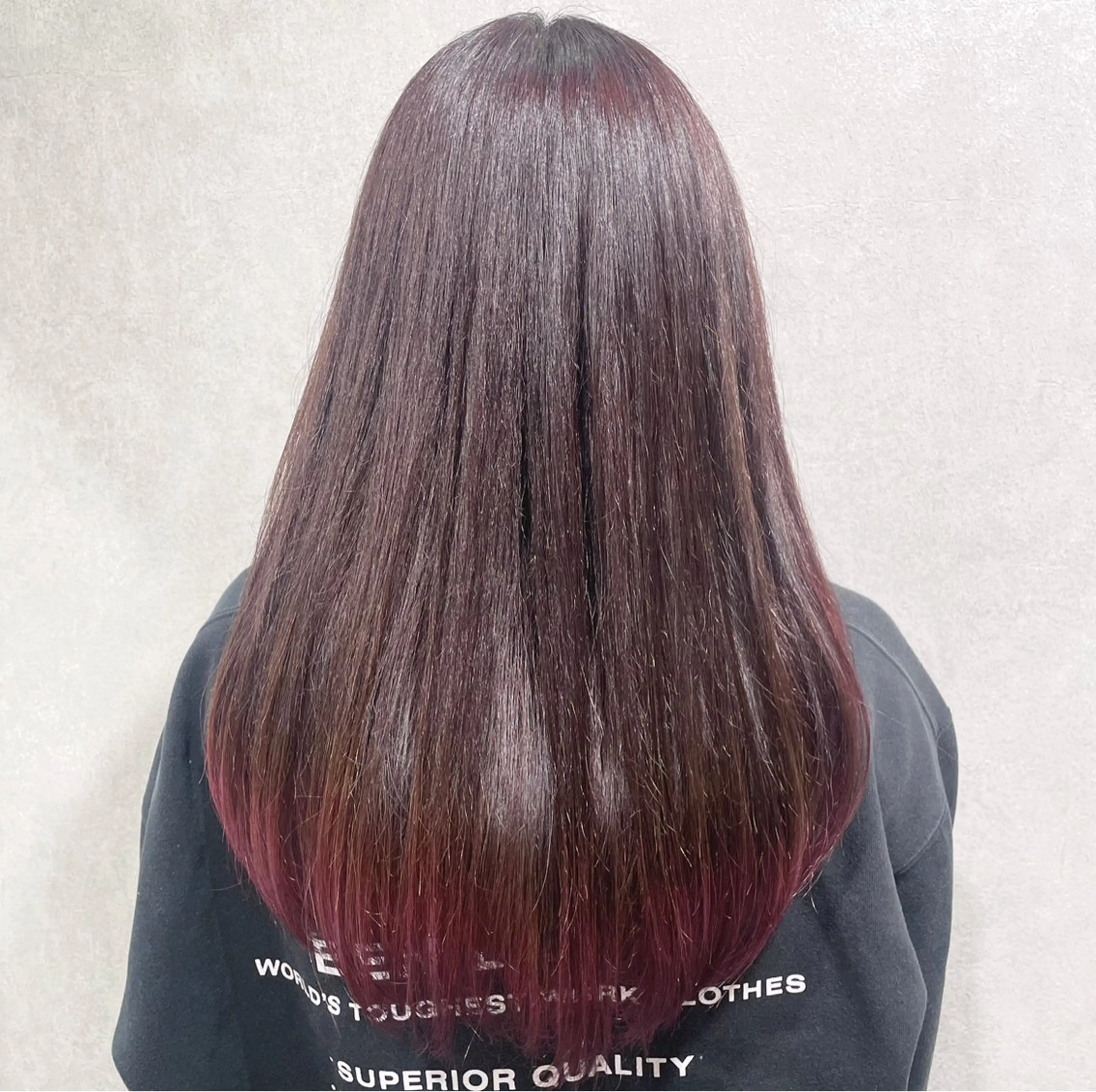 グラデーションカラーorバレイヤージュ+カラーの写真