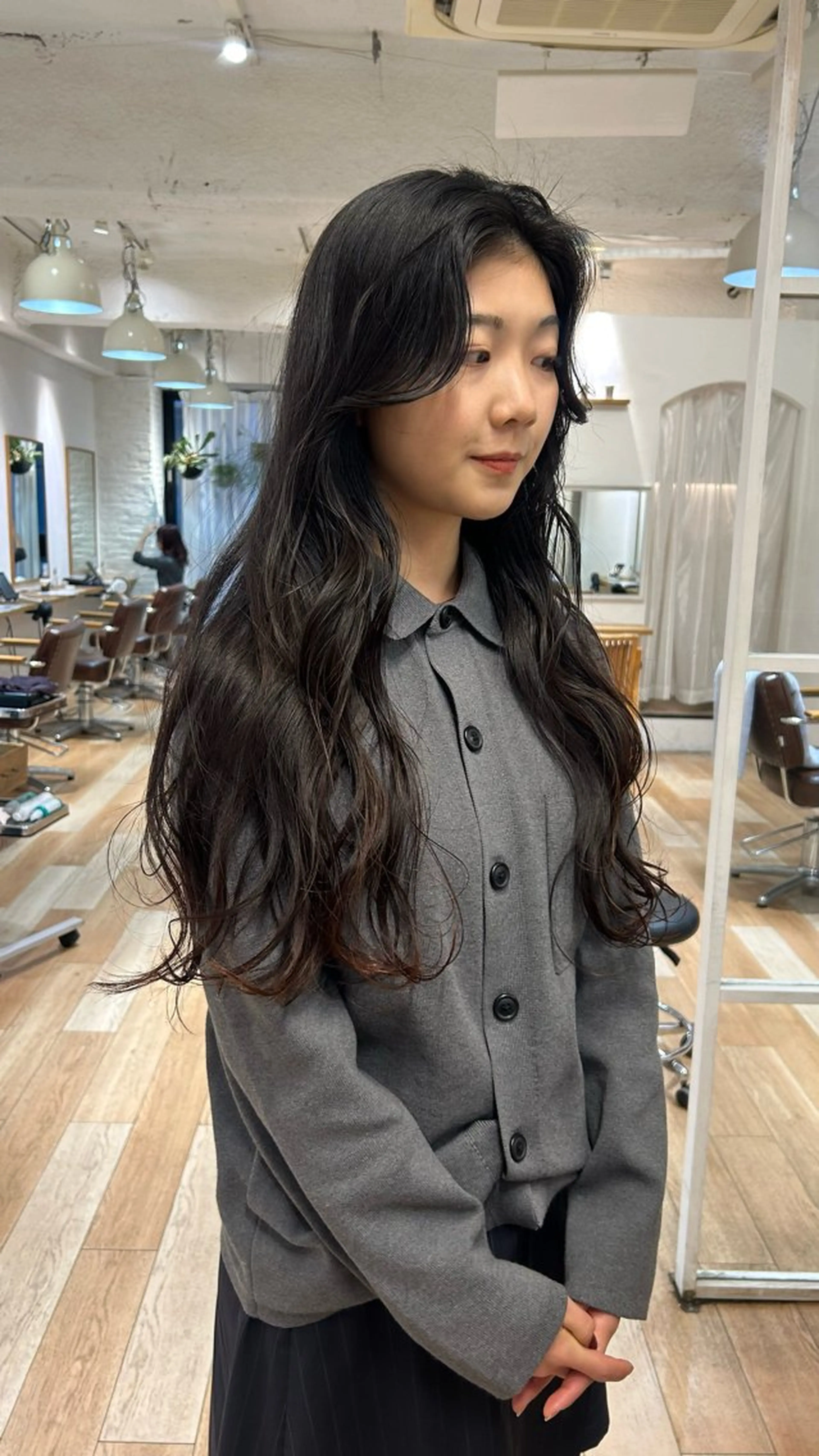 ロング トリートメント ヘッドスパ じゅわっと暖色カラー 🍊Moemiのヘアスタイル