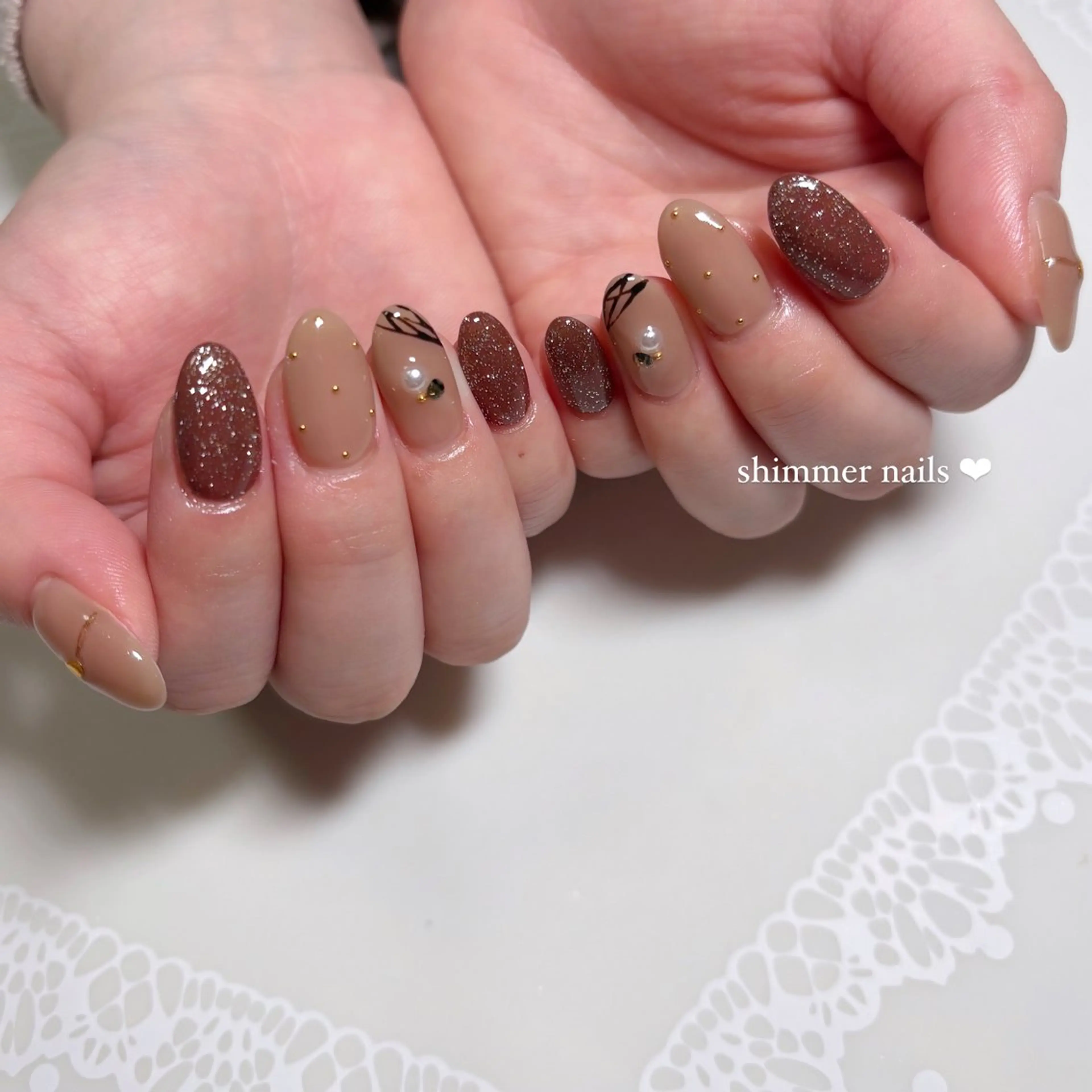 ネイル shimmer nailsのネイルデザイン