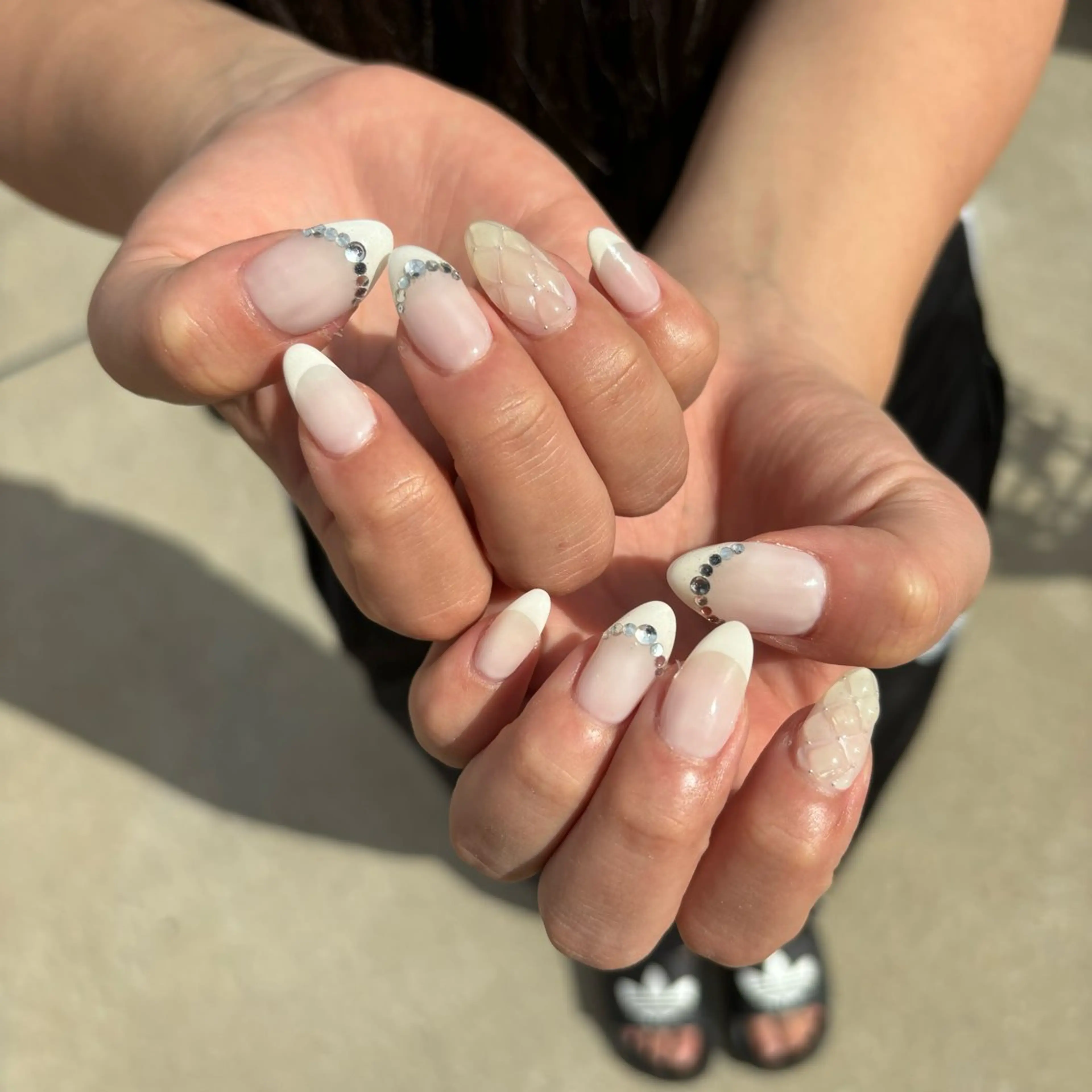 ネイル ハンドネイル Sea  nail by emaのネイルデザイン