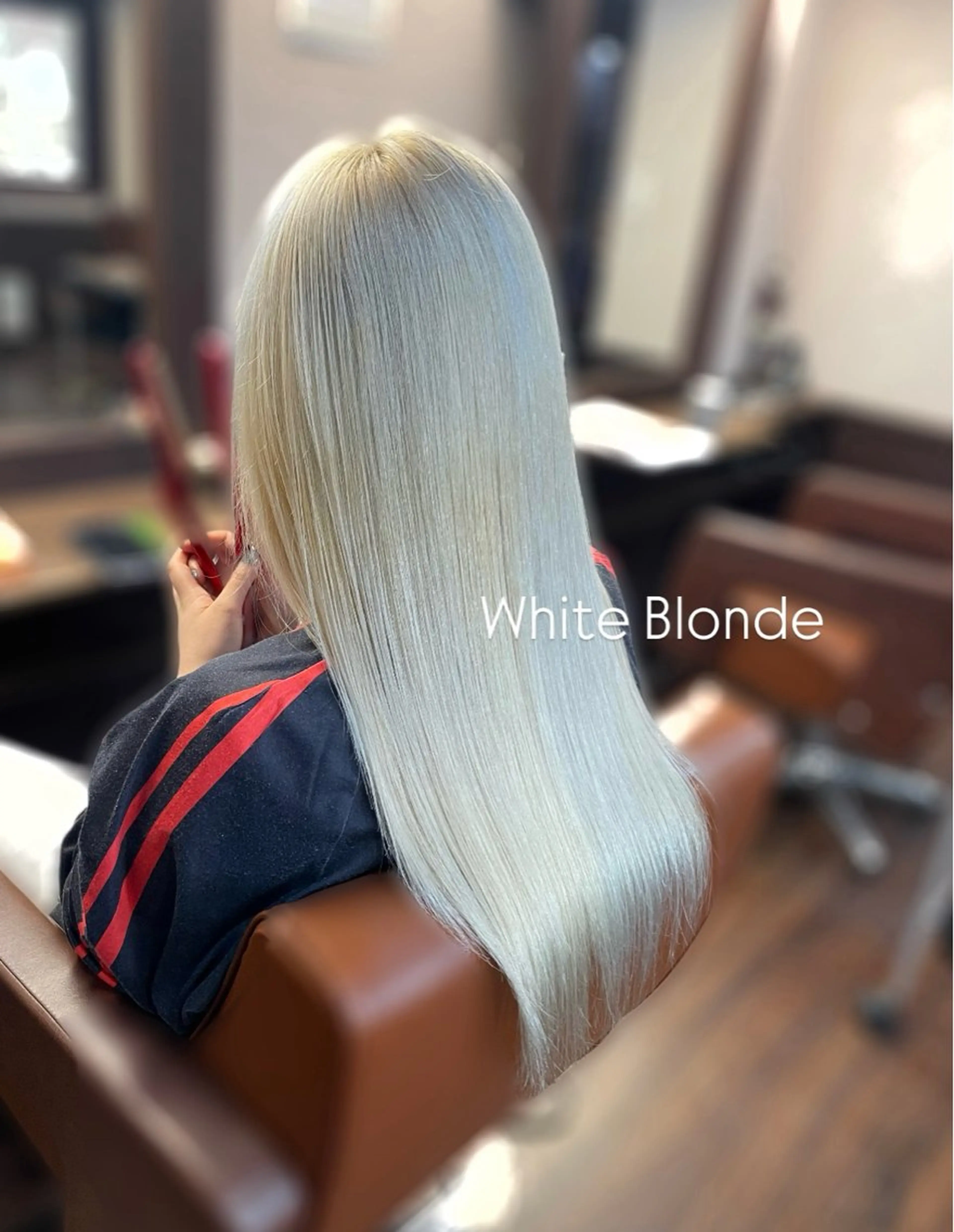 ロング カラー 梅津 あいのヘアスタイル