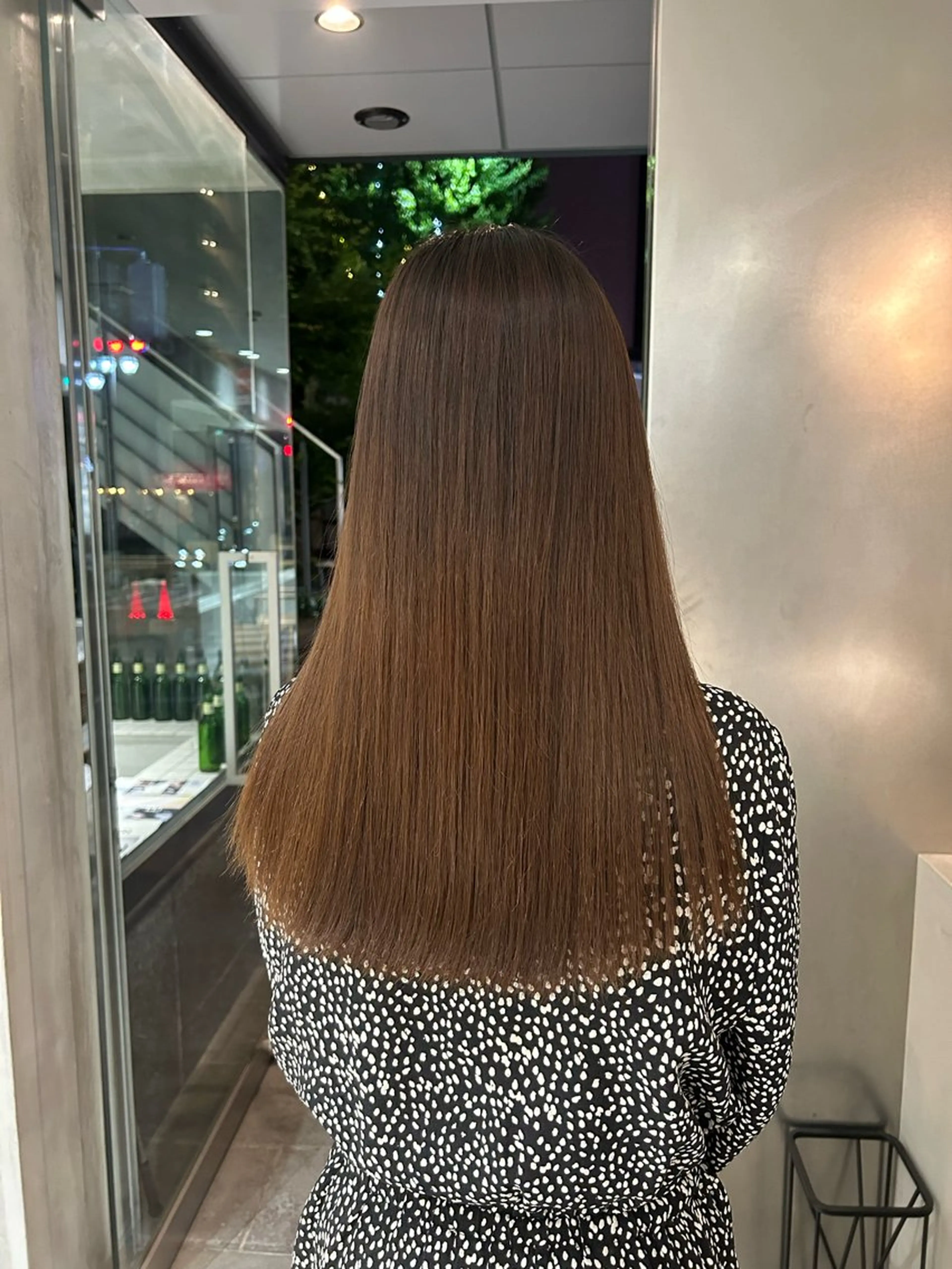 セミロング 縮毛矯正 ・ nanokaのヘアスタイル