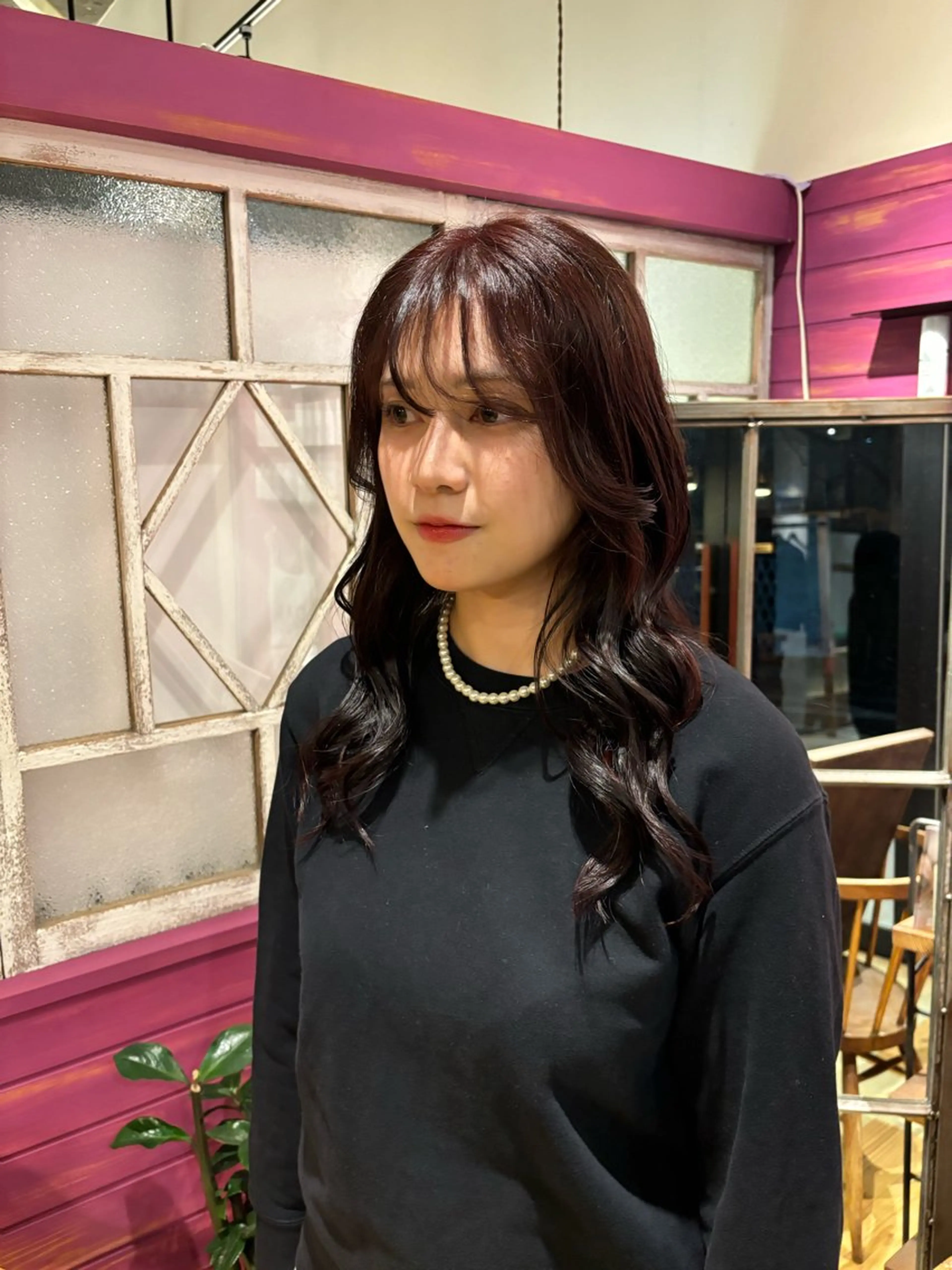 ロング カラー レッドカラー ヘアカラー Rinka  ︎︎のヘアスタイル