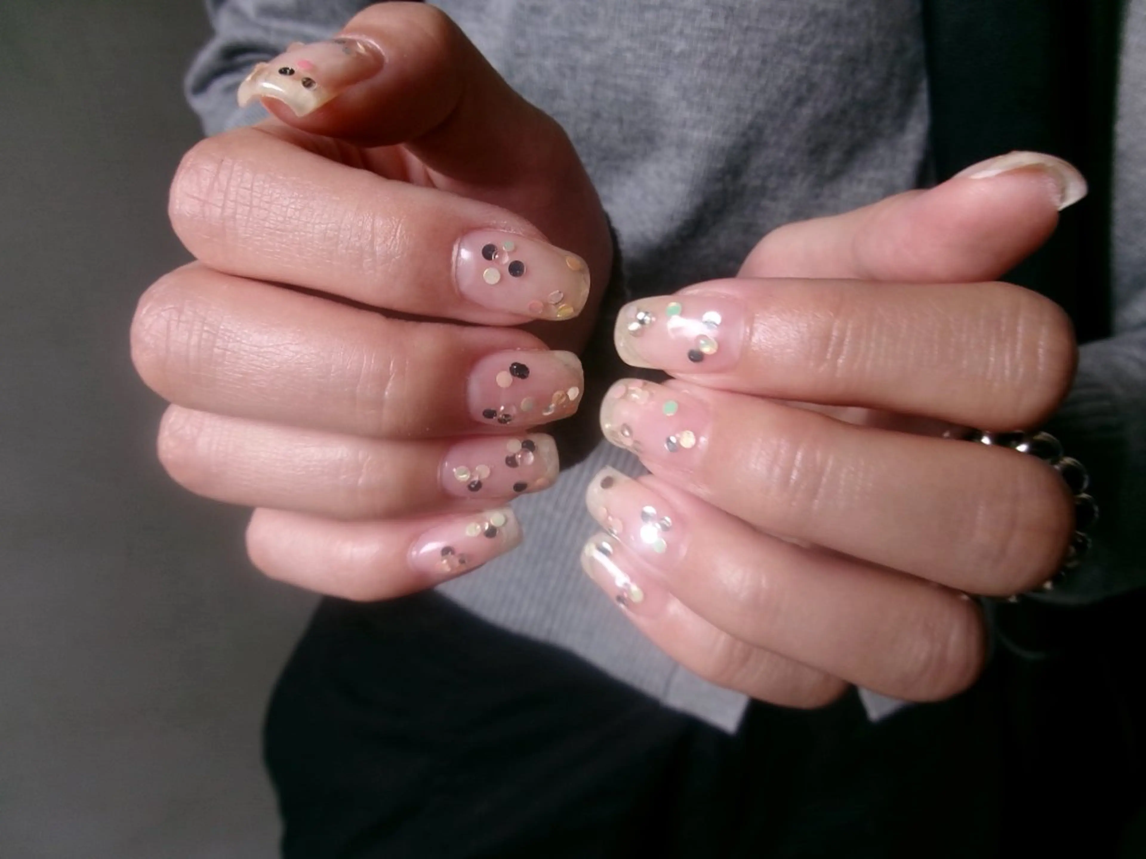 ネイル ホログラムネイル ハンドネイル sususu駒澤大学 Azusaのネイルデザイン