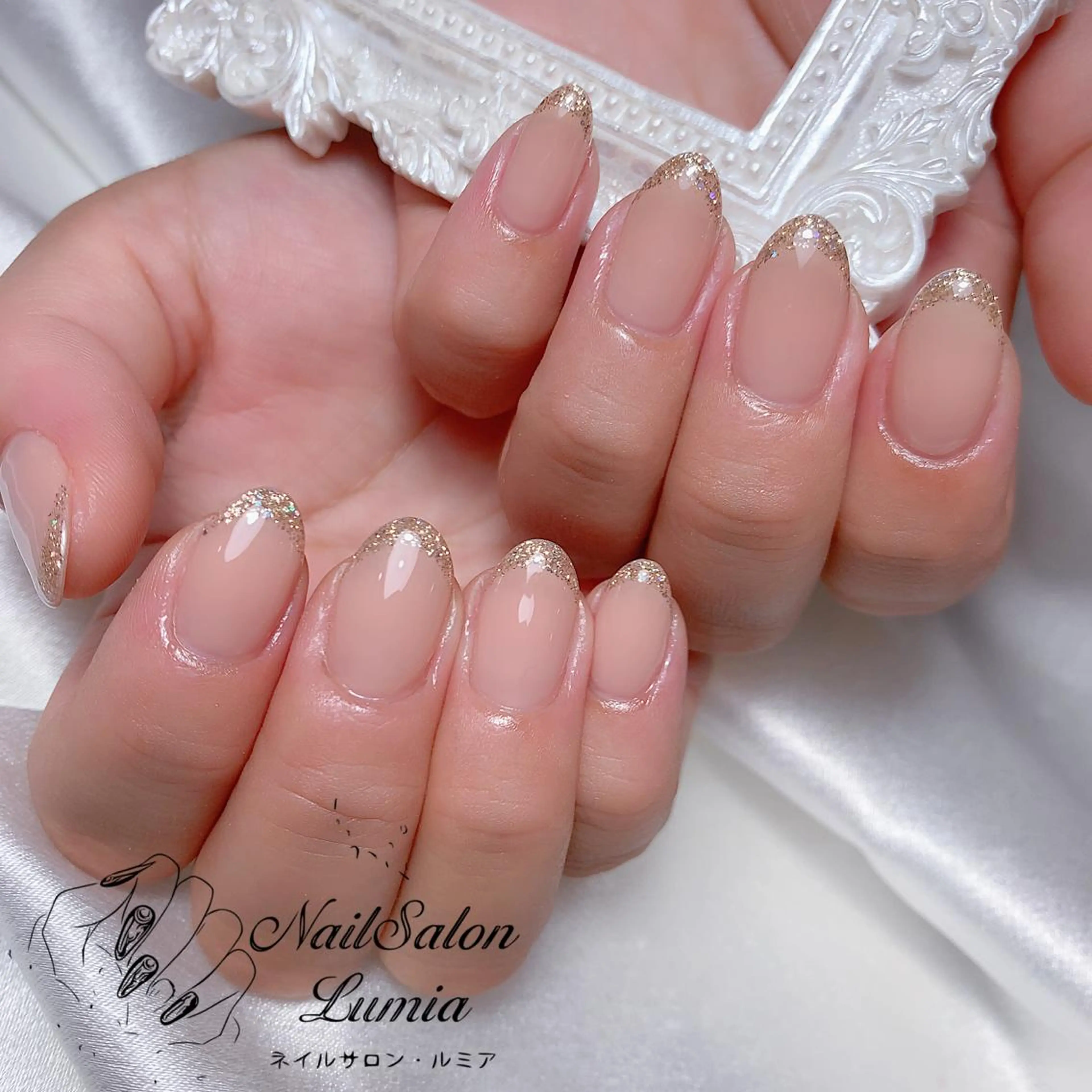 ネイル ハンドネイル ネイルサロン ルミア Lumia 店長のネイルデザイン
