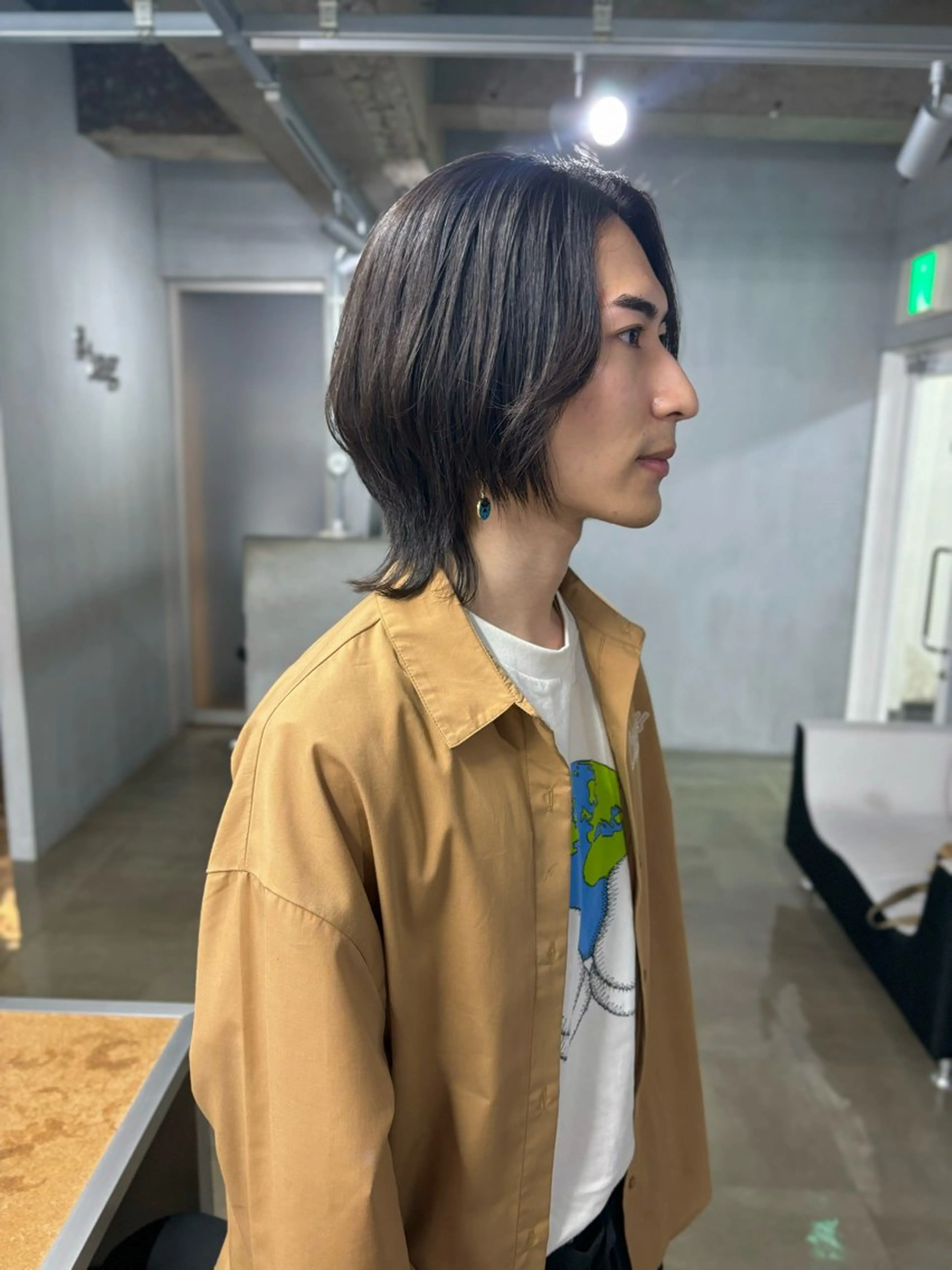 ショート カラー パーマ メンズ カット ヘアカラー メンズ/ダブルカラー /パーマ/来栖慧💈のヘアスタイル