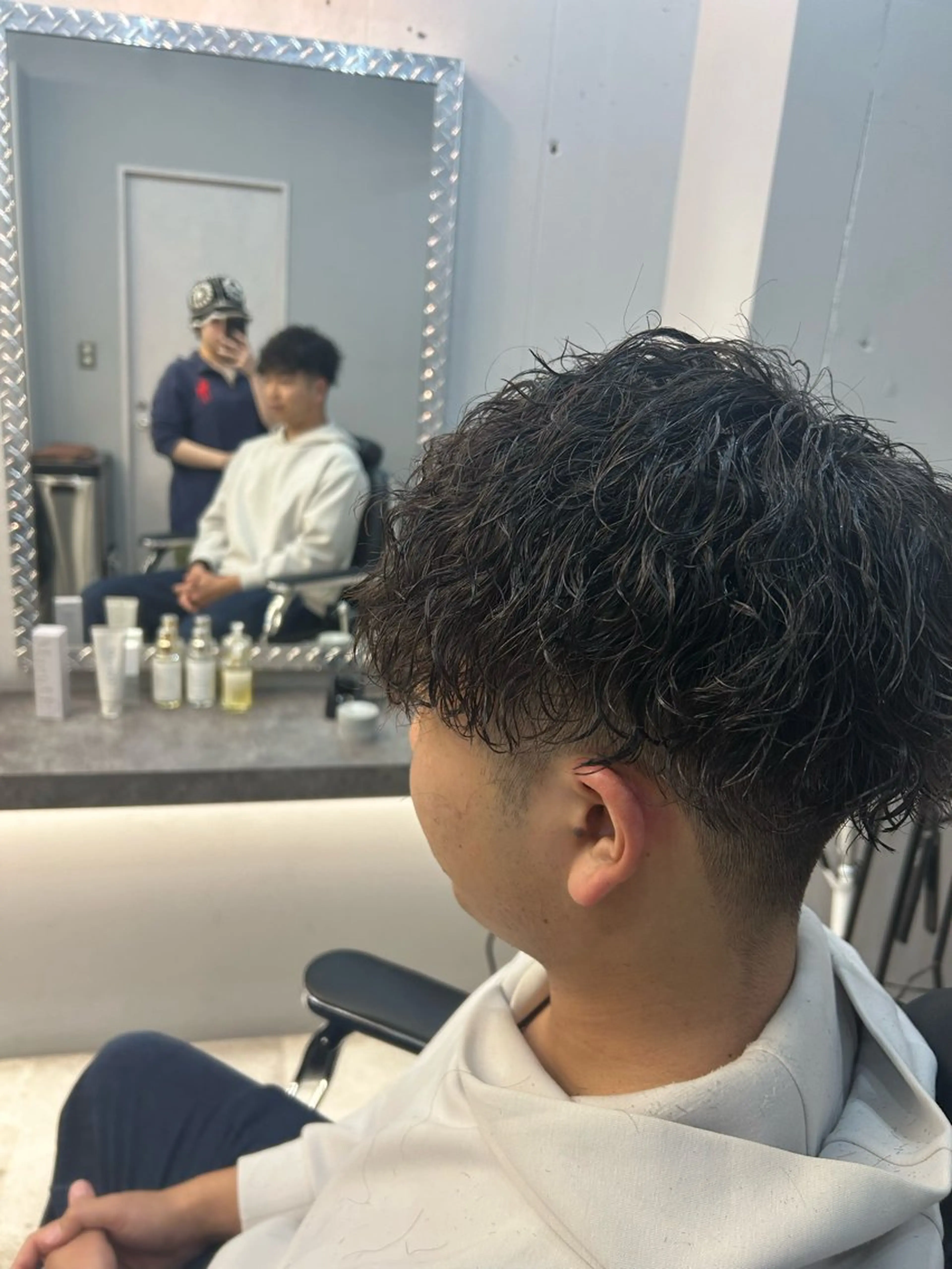 パーマ メンズ 天王寺メンズパーマ /マツムラミユウのヘアスタイル