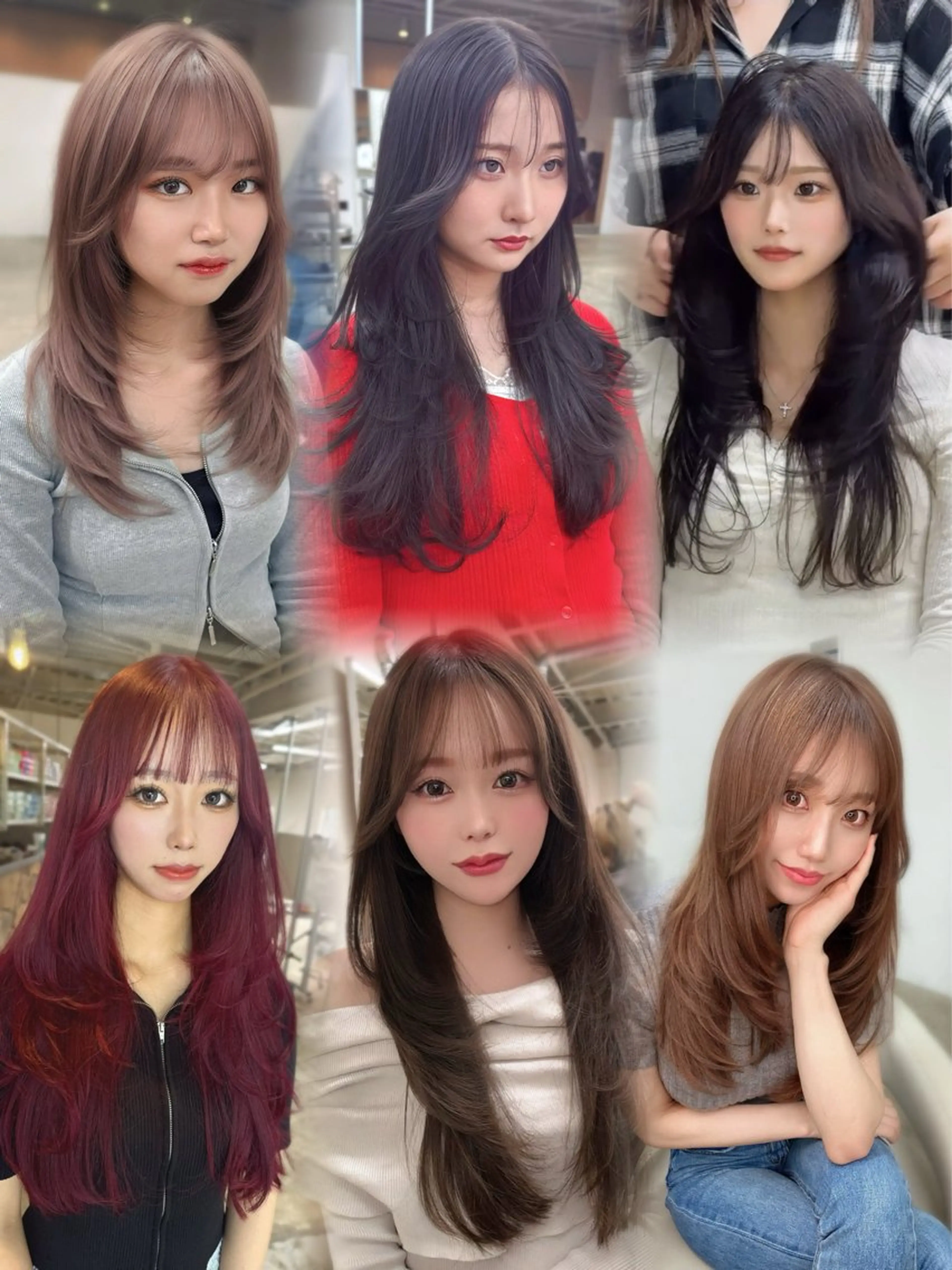 ロング カラーリスト Maiのヘアスタイル