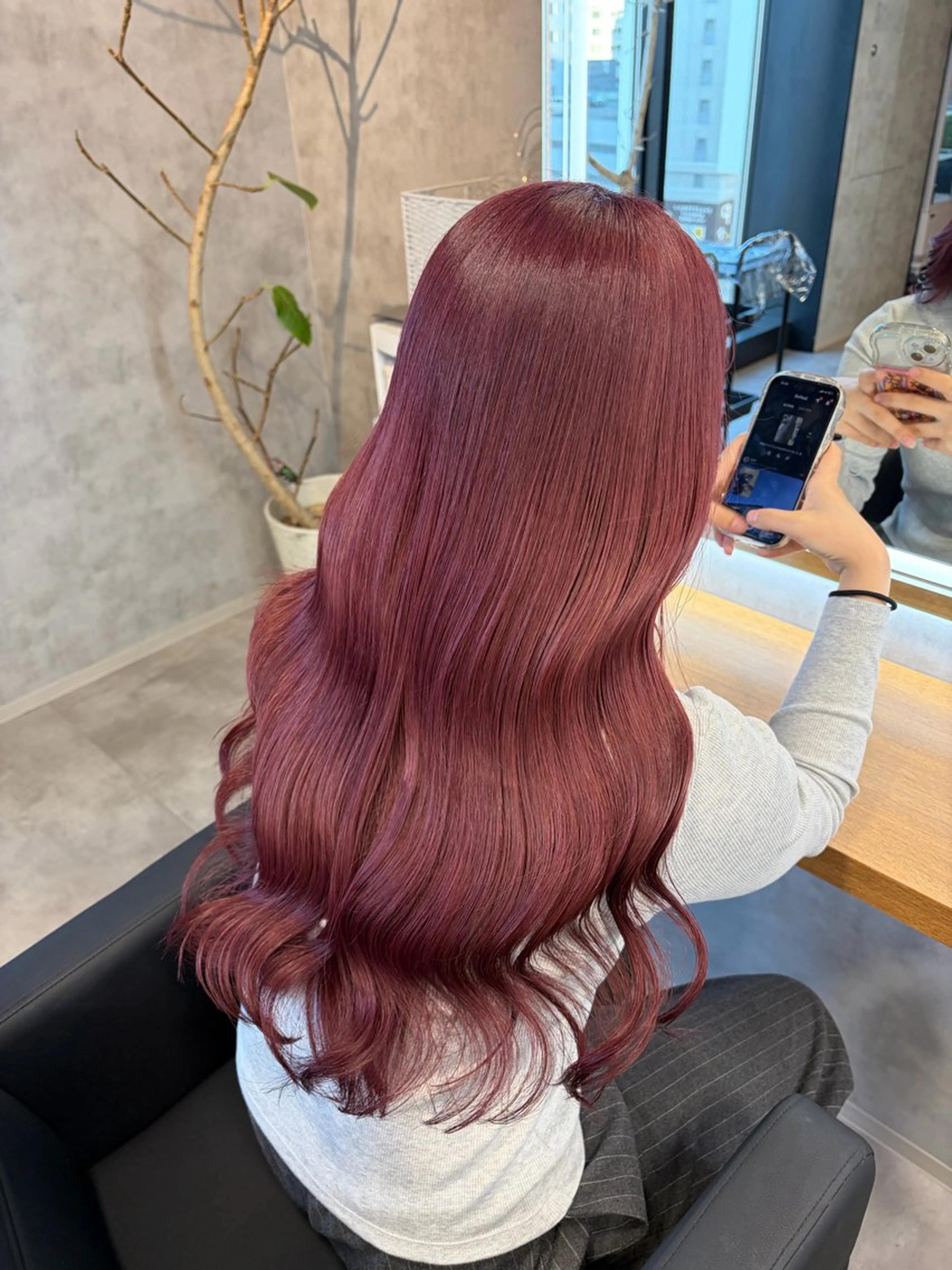 ロング カラー ヘアアレンジ ヘアカラー トリートメント ブリーチなしの達人 🌈KAITOのヘアスタイル