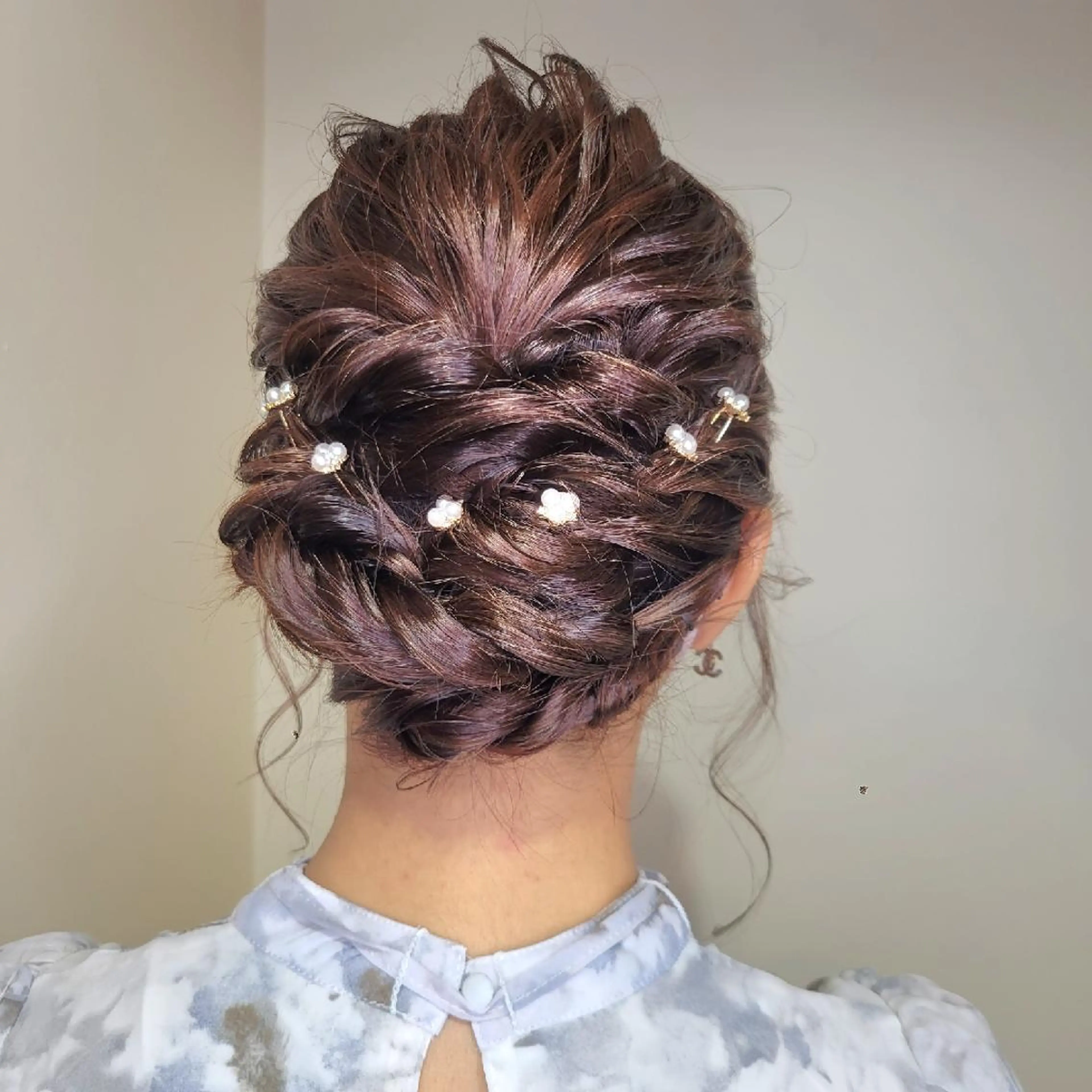 ヘアアレンジ デート ヘアセット 🇰🇷透明感×ハイ トーン🌟tomoのヘアスタイル