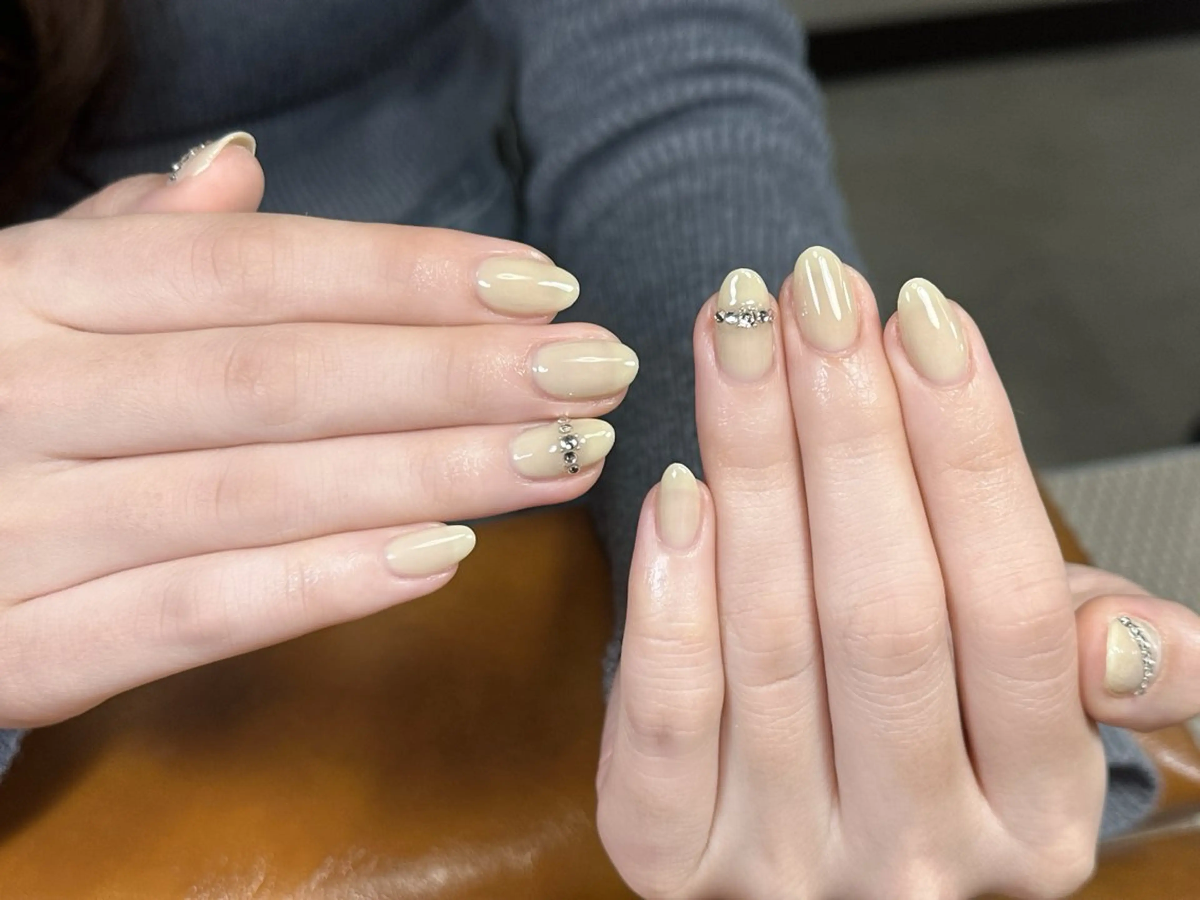 ネイル フットネイル ジェルネイル マグネットネイル 持ち込み ニュアンスネイル Miri nail salonのネイルデザイン