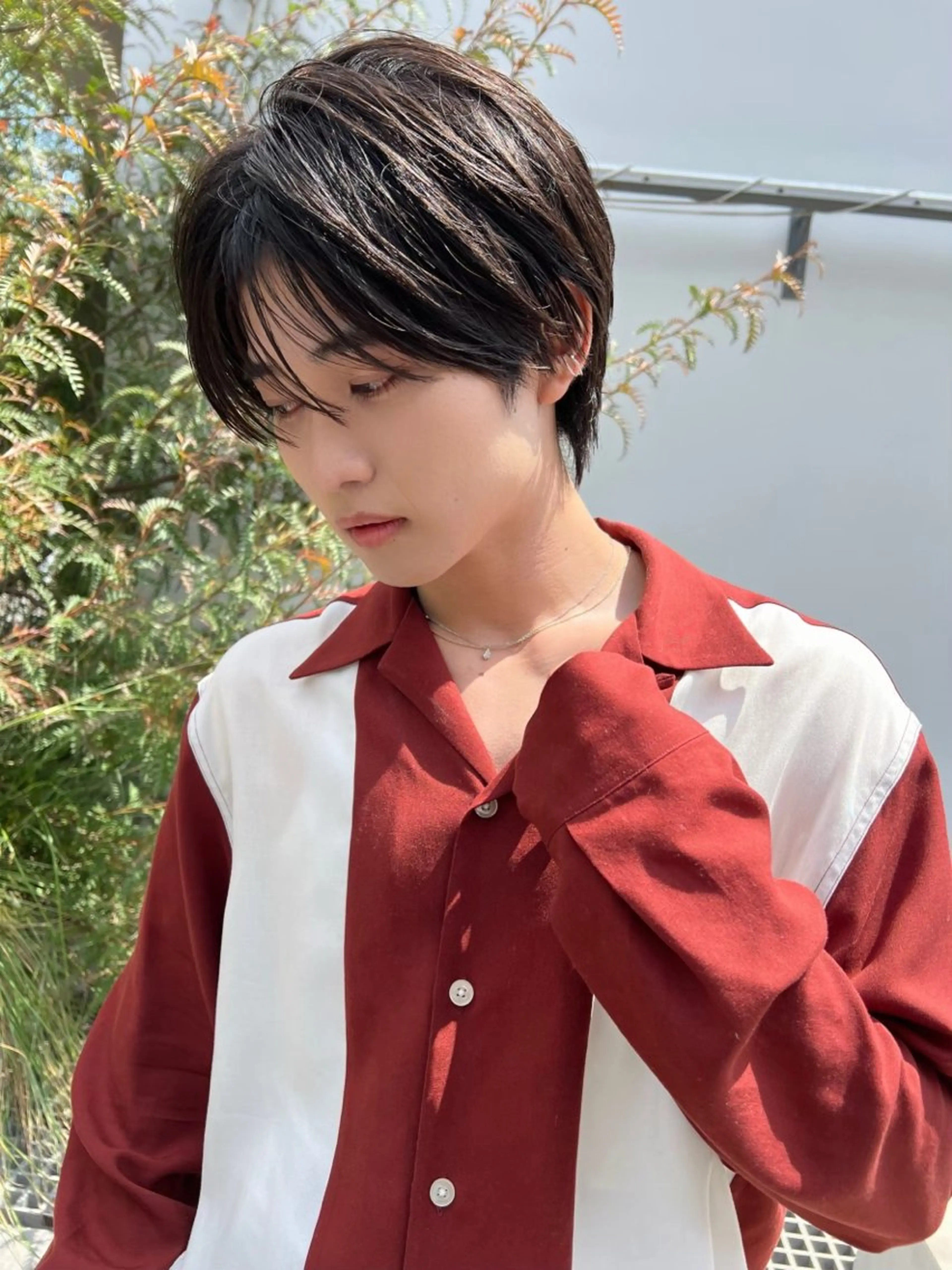 ショート パーマ メンズ レイヤー/艶髪矯正 🪐takushiのヘアスタイル