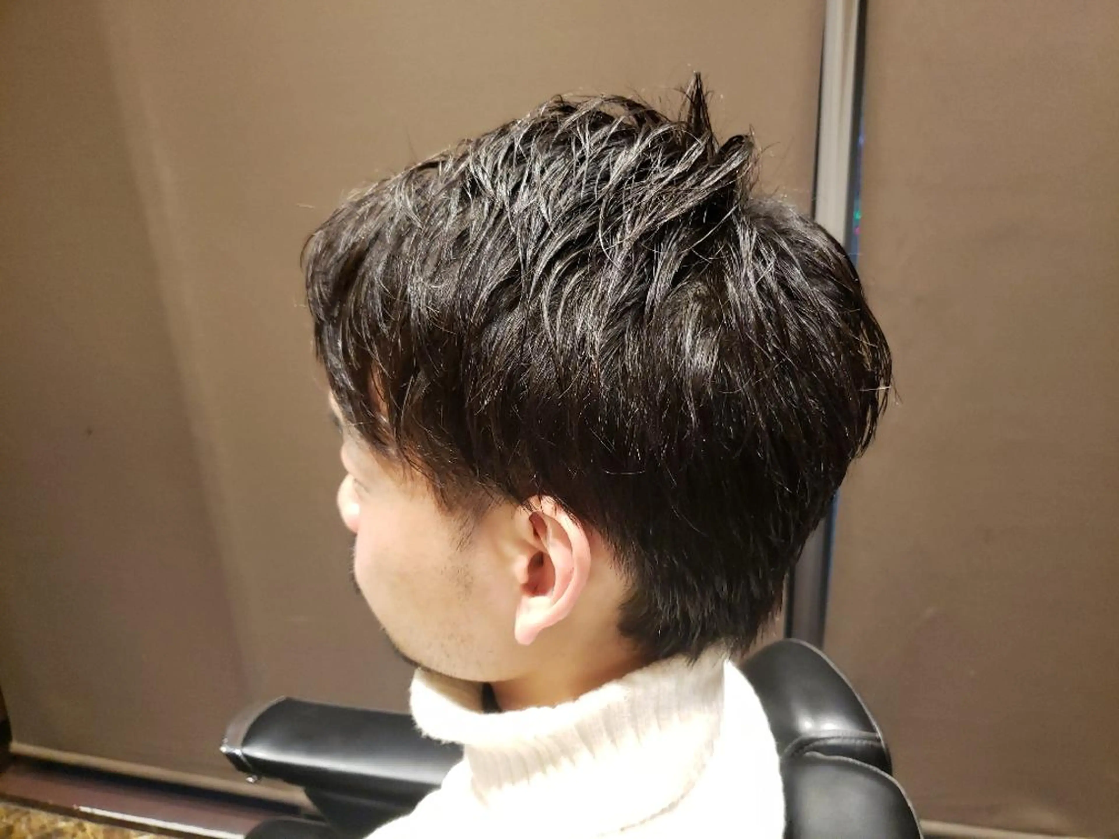ショート メンズ ヘアアレンジ 刈り上げ barber shopのヘアスタイル