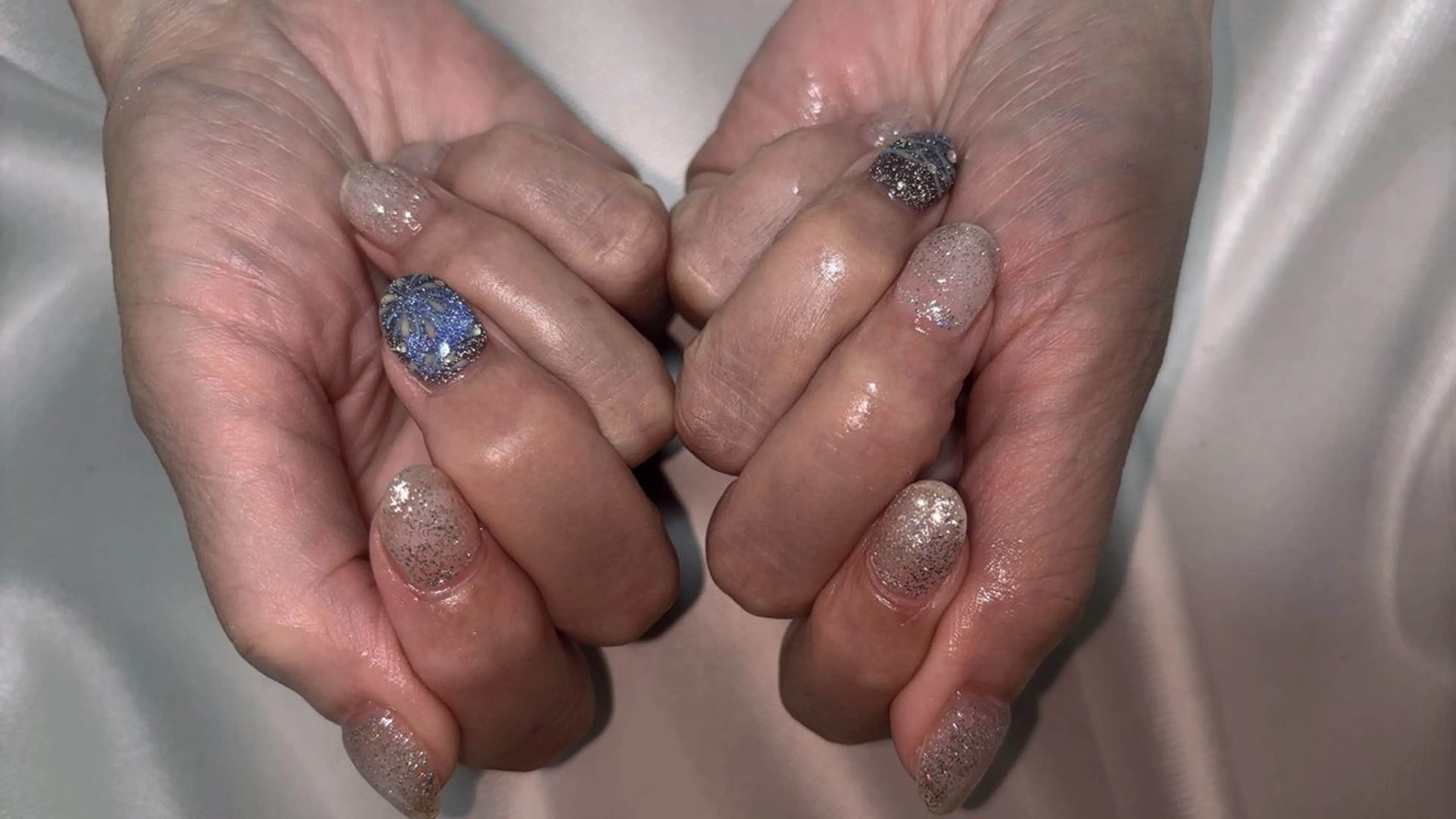 ネイル アートネイル ジェルネイル マグネットネイル ハンドネイル coco nailのネイルデザイン