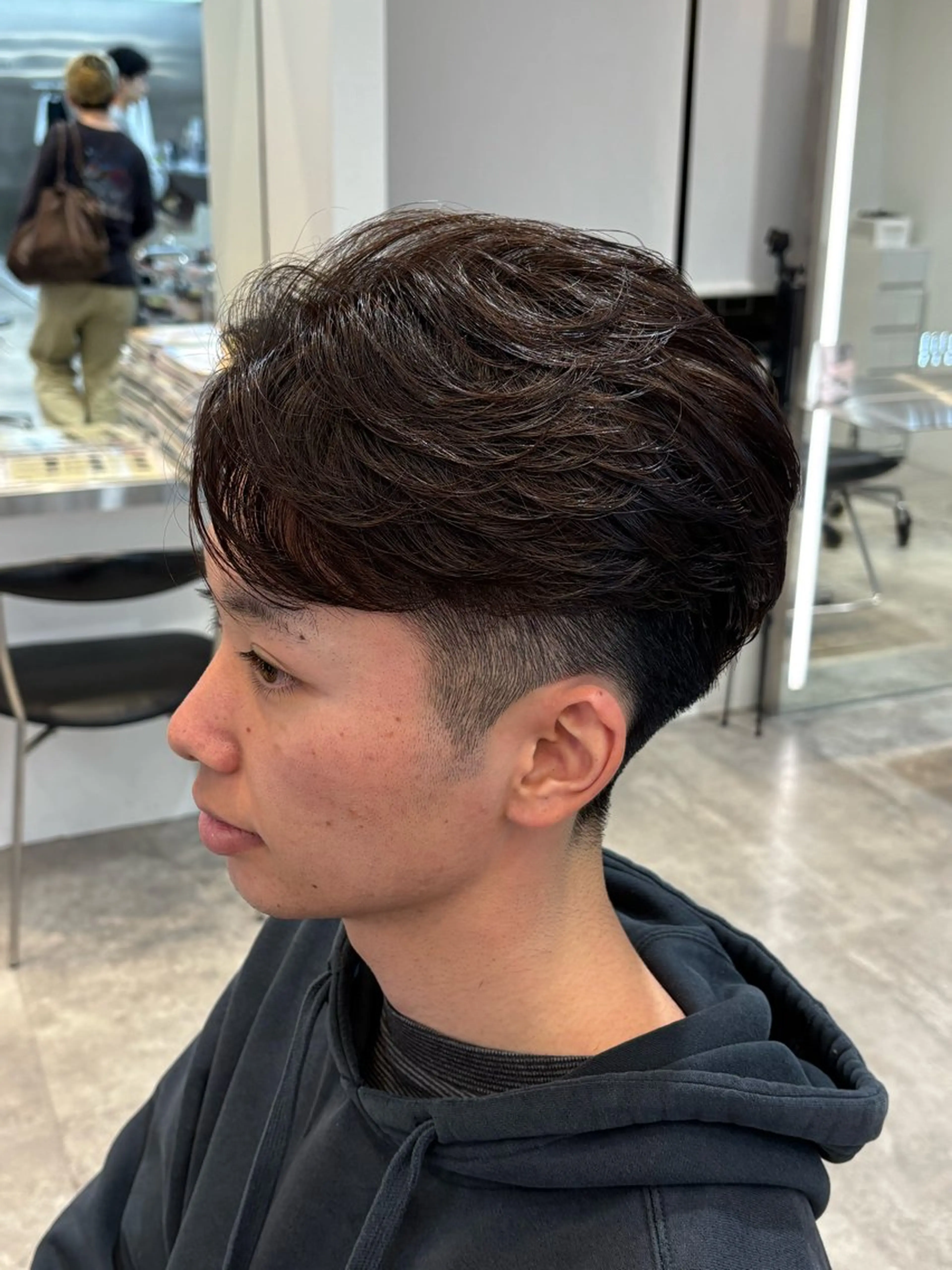 パーマ メンズ カット パーマ fifth 武正 琉生のヘアスタイル