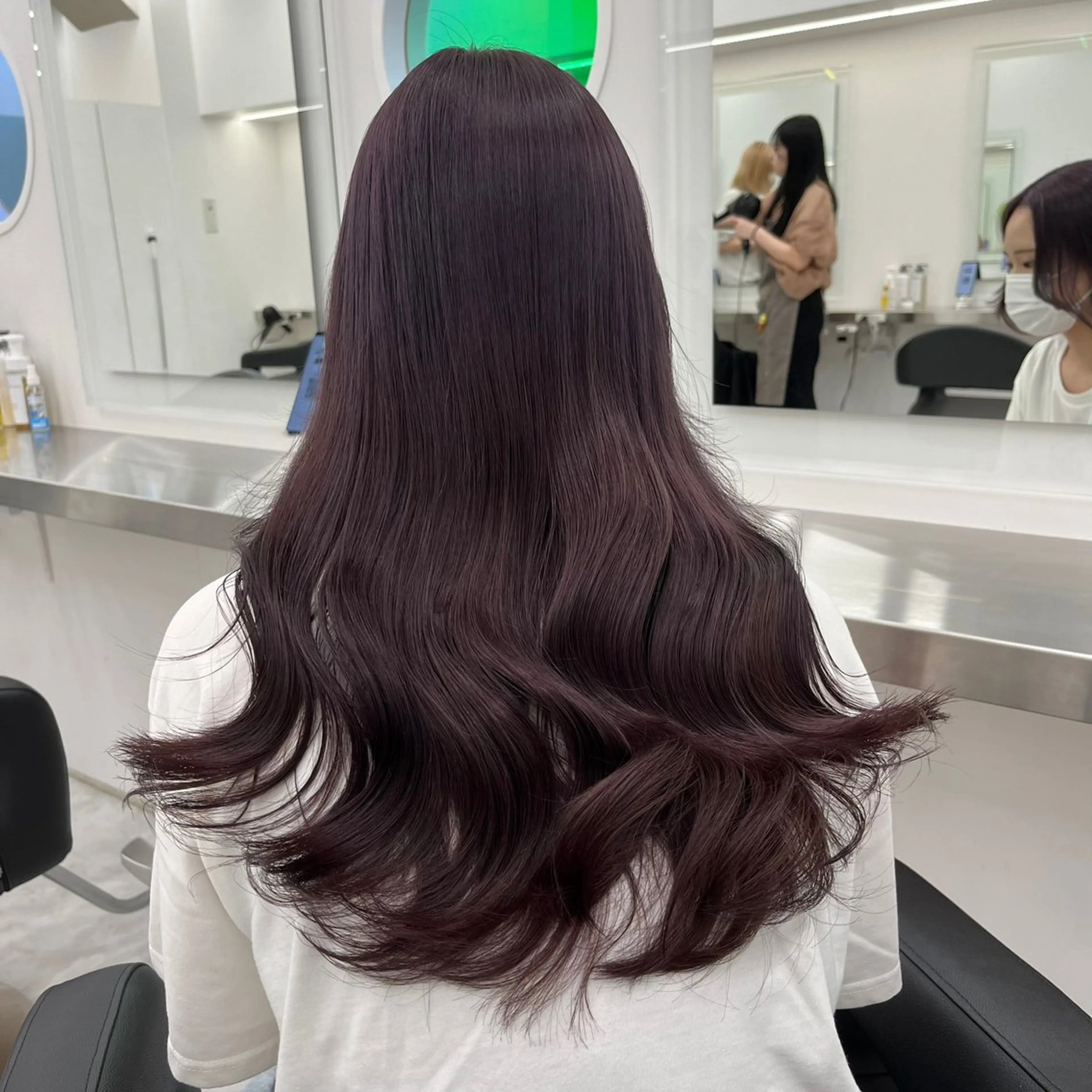 ロング カラー ヘアアレンジ 🫧‪🎀うる艶暖色 🏹Nanako🎀のヘアスタイル