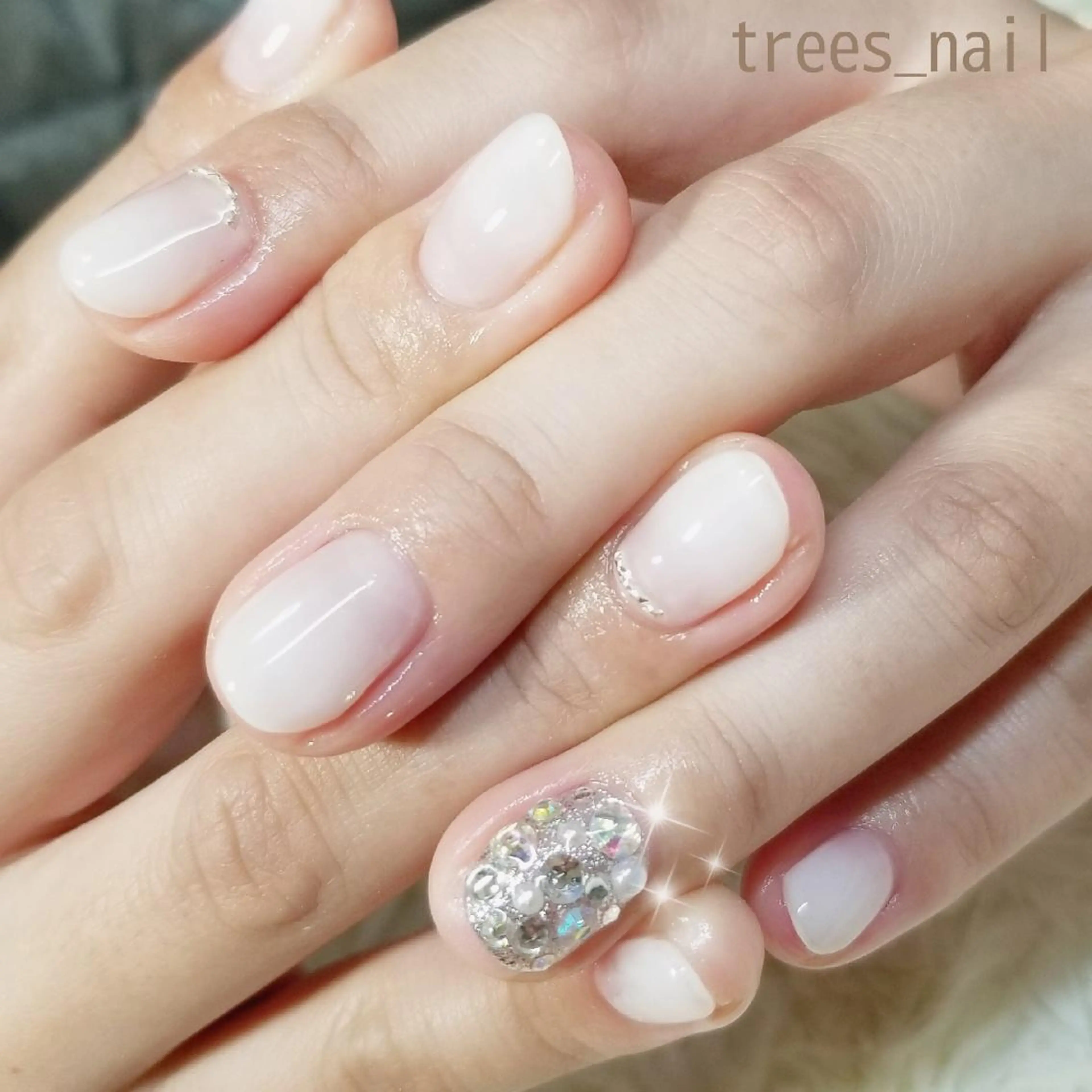 ネイル グラデーション trees_ nailのネイルデザイン