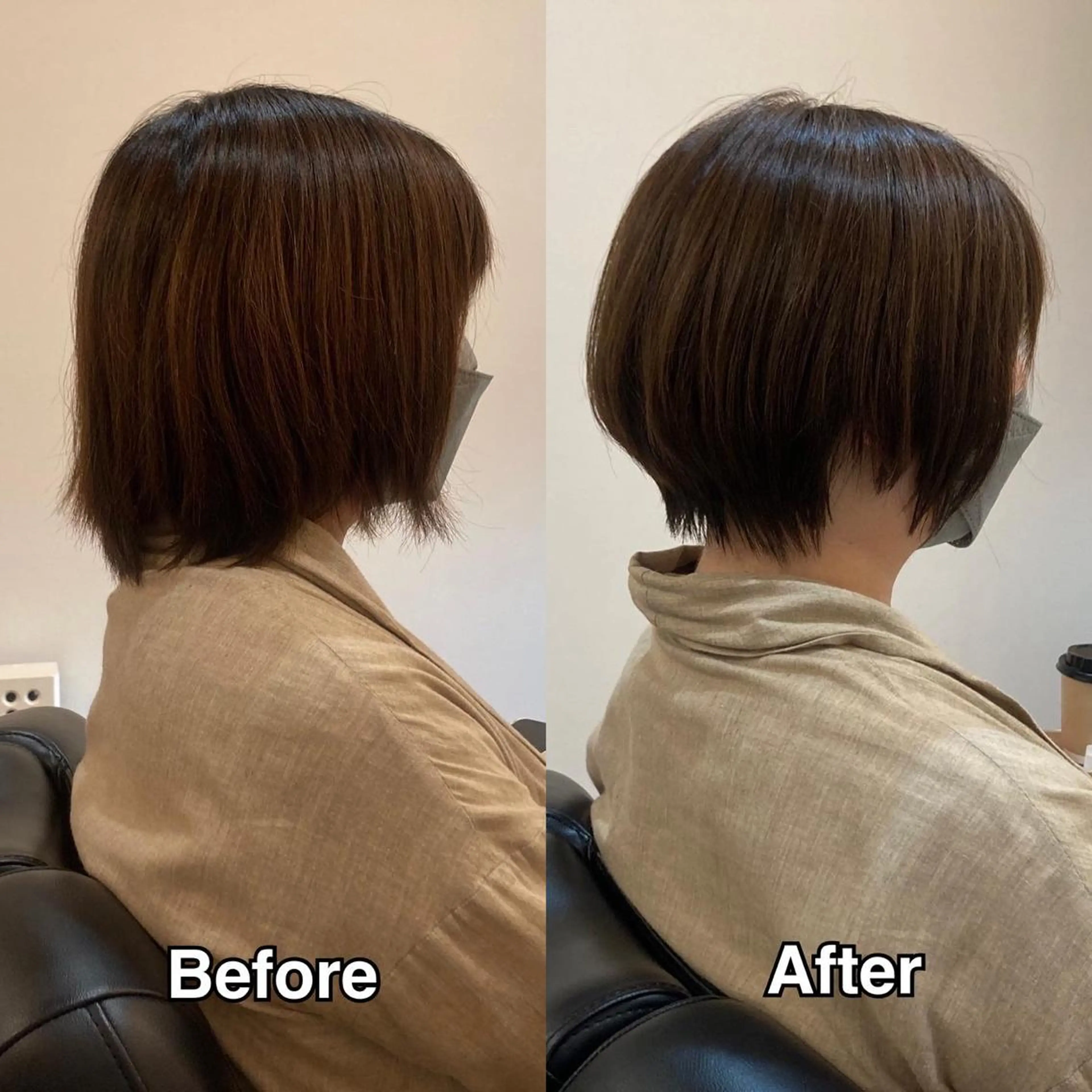 ショート 濱本 浩安のヘアスタイル