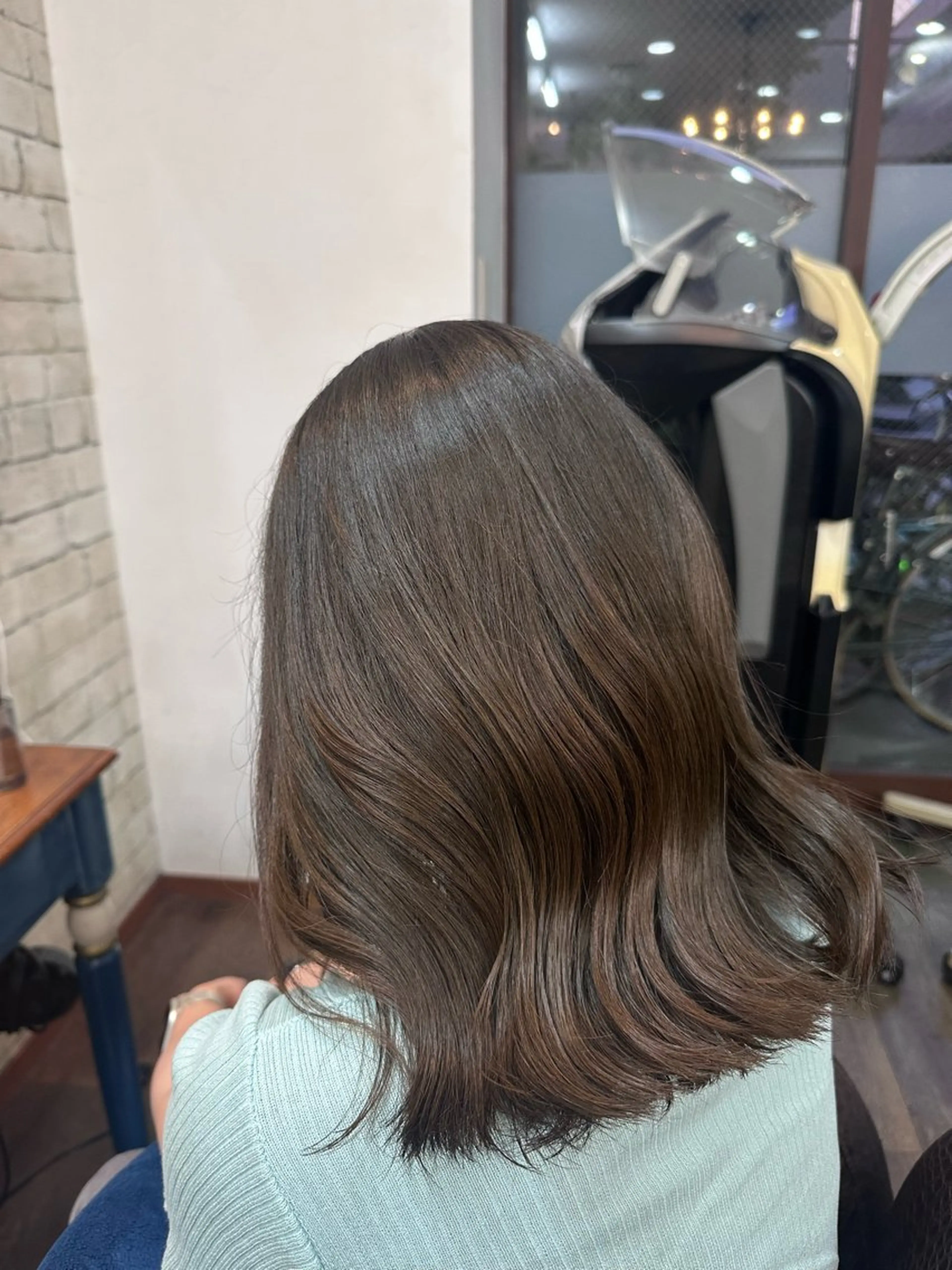 カット✂︎🎀＋うる艶ワンカラー🫧（ボブorショート）3㎝以上カットの写真