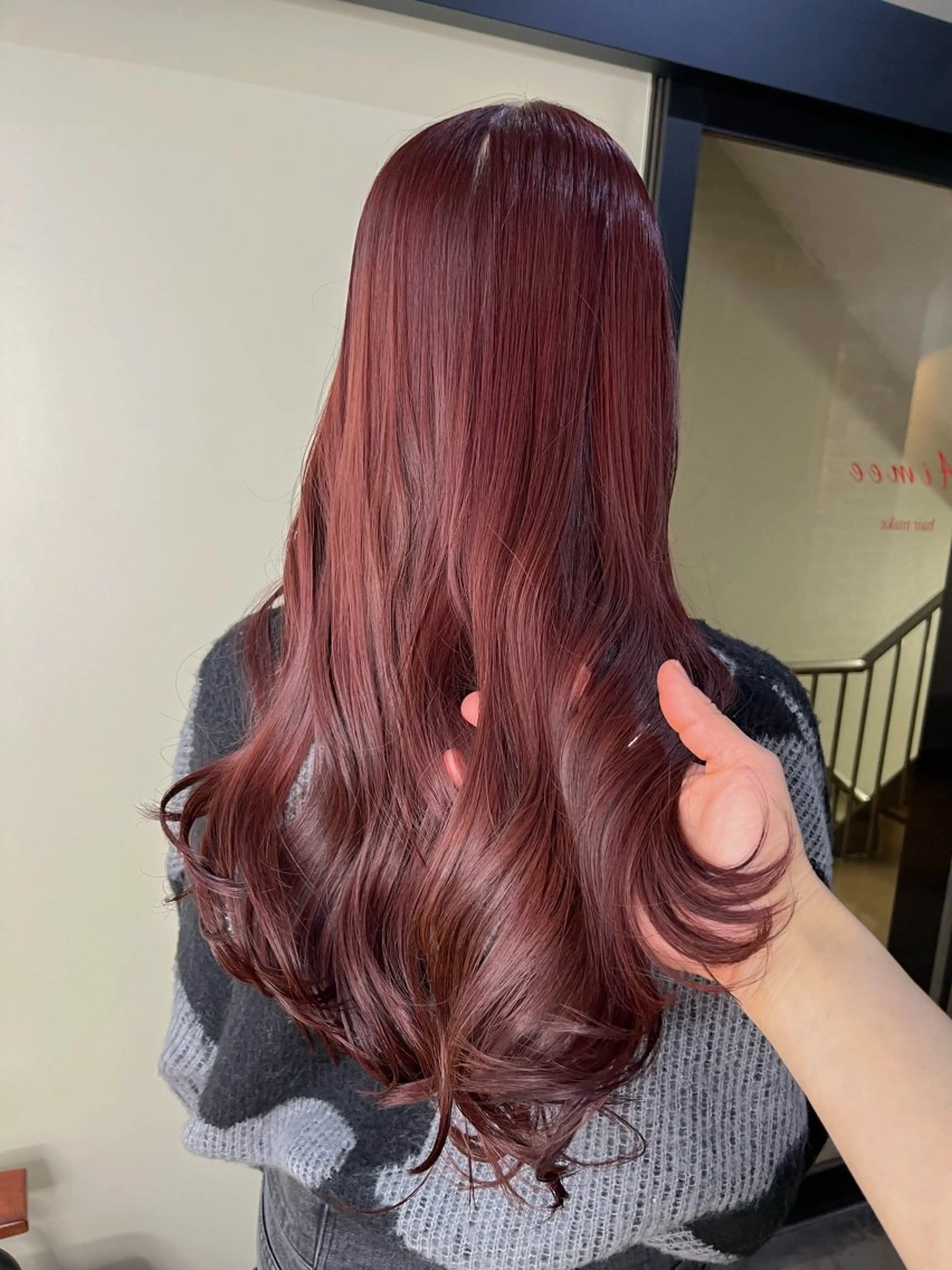 ロング カラー ヘアカラー トリートメント ヘアセット 似合わせベージュ 🍯ayumi🍯のヘアスタイル