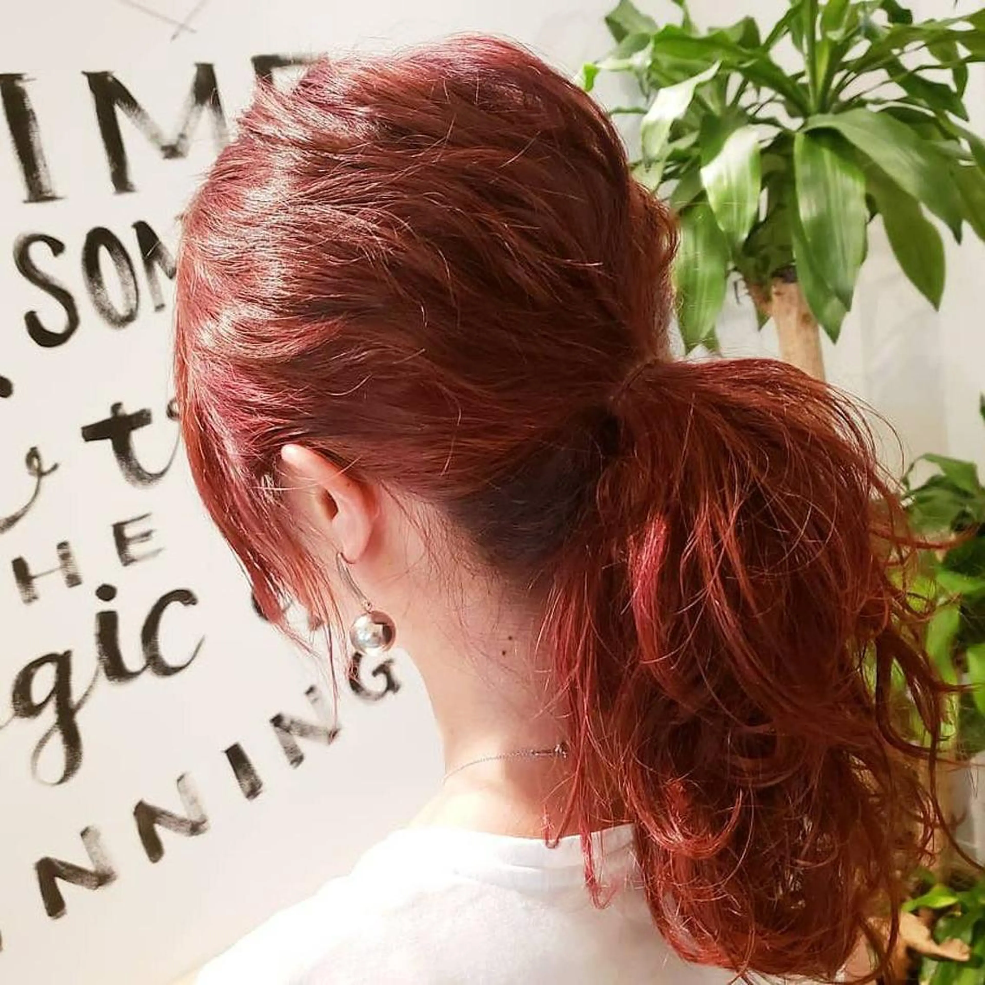 セミロング カラー Luana. 細澤のヘアスタイル