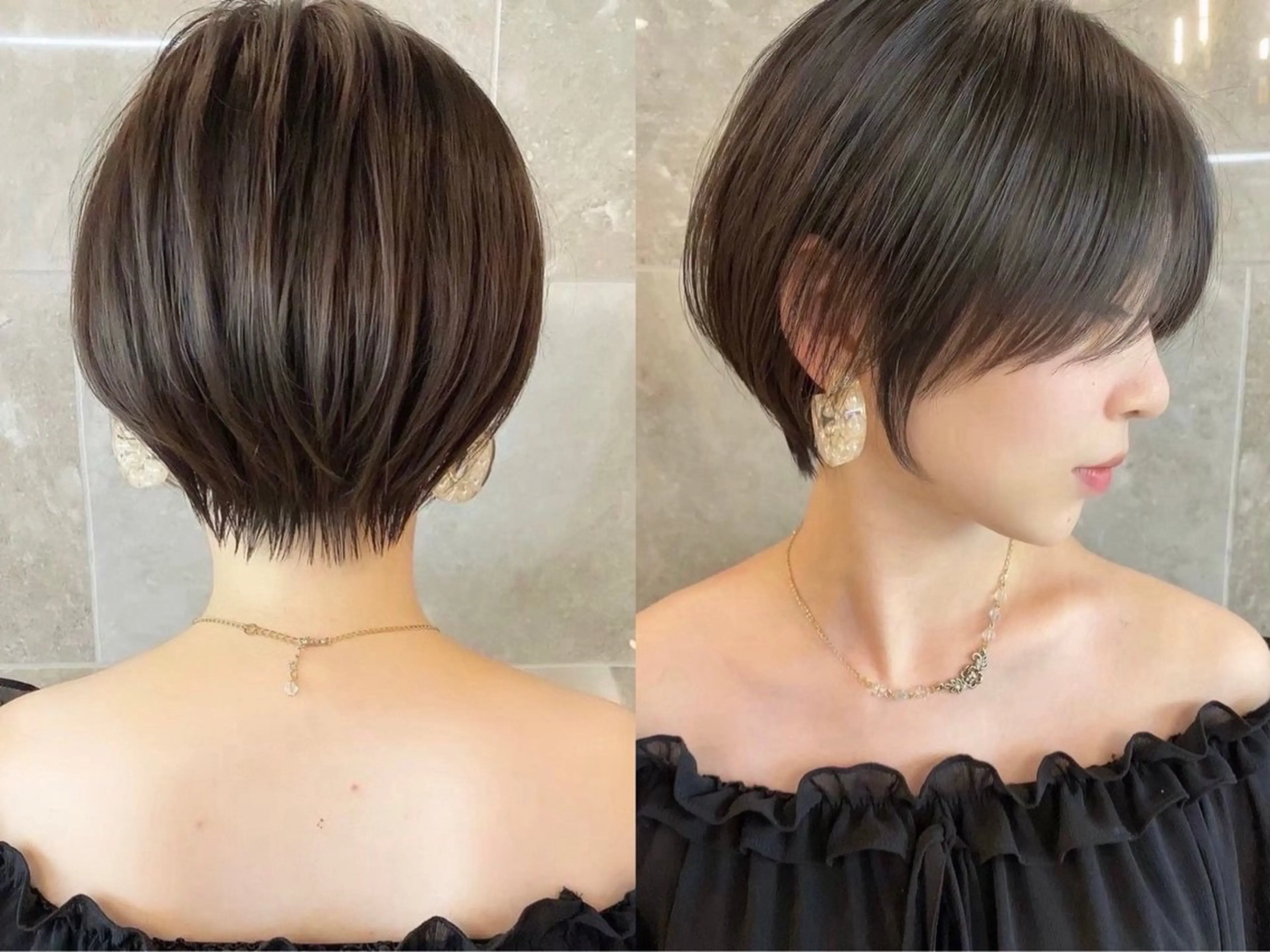 ショート 似合わせカット 根来悠斗のヘアスタイル