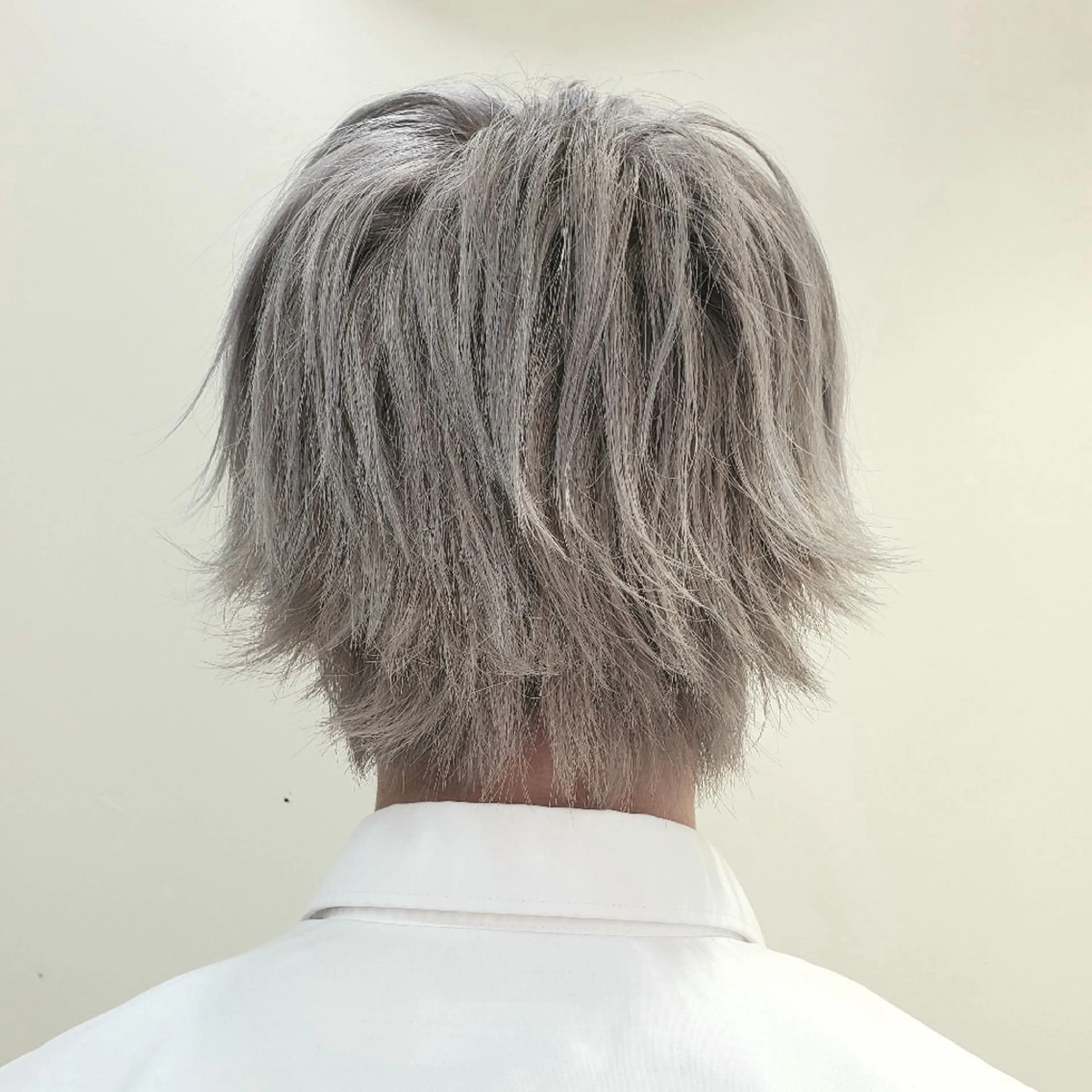 ショート メンズ カラー ヘアカラー 派手髪/ハイトーン/ エクステ✨ユウキのヘアスタイル