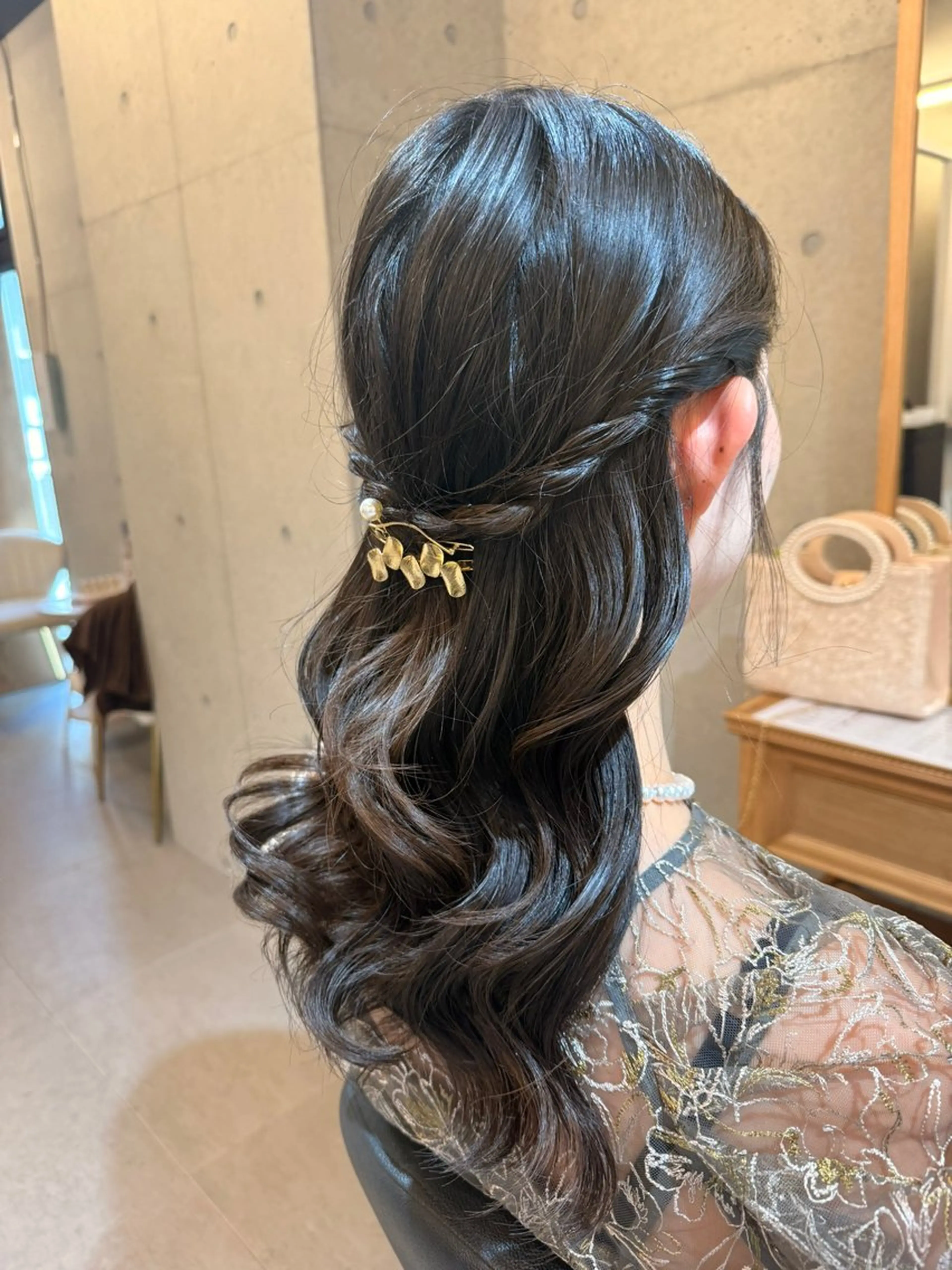 ロング ヘアアレンジ ヘアセット RINA .のヘアスタイル