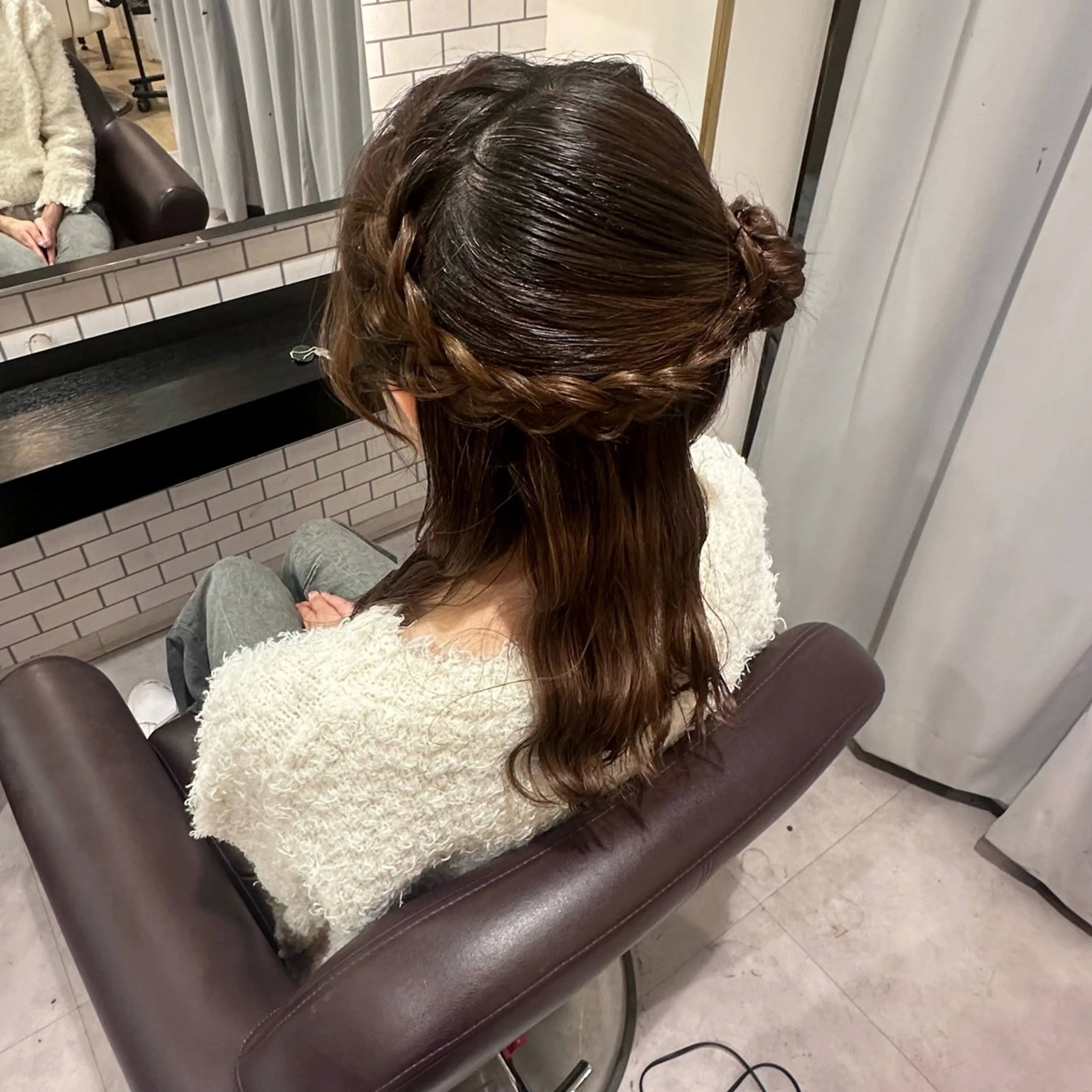 セミロング 🎀ヘアアレンジ 🎀ななみのヘアスタイル