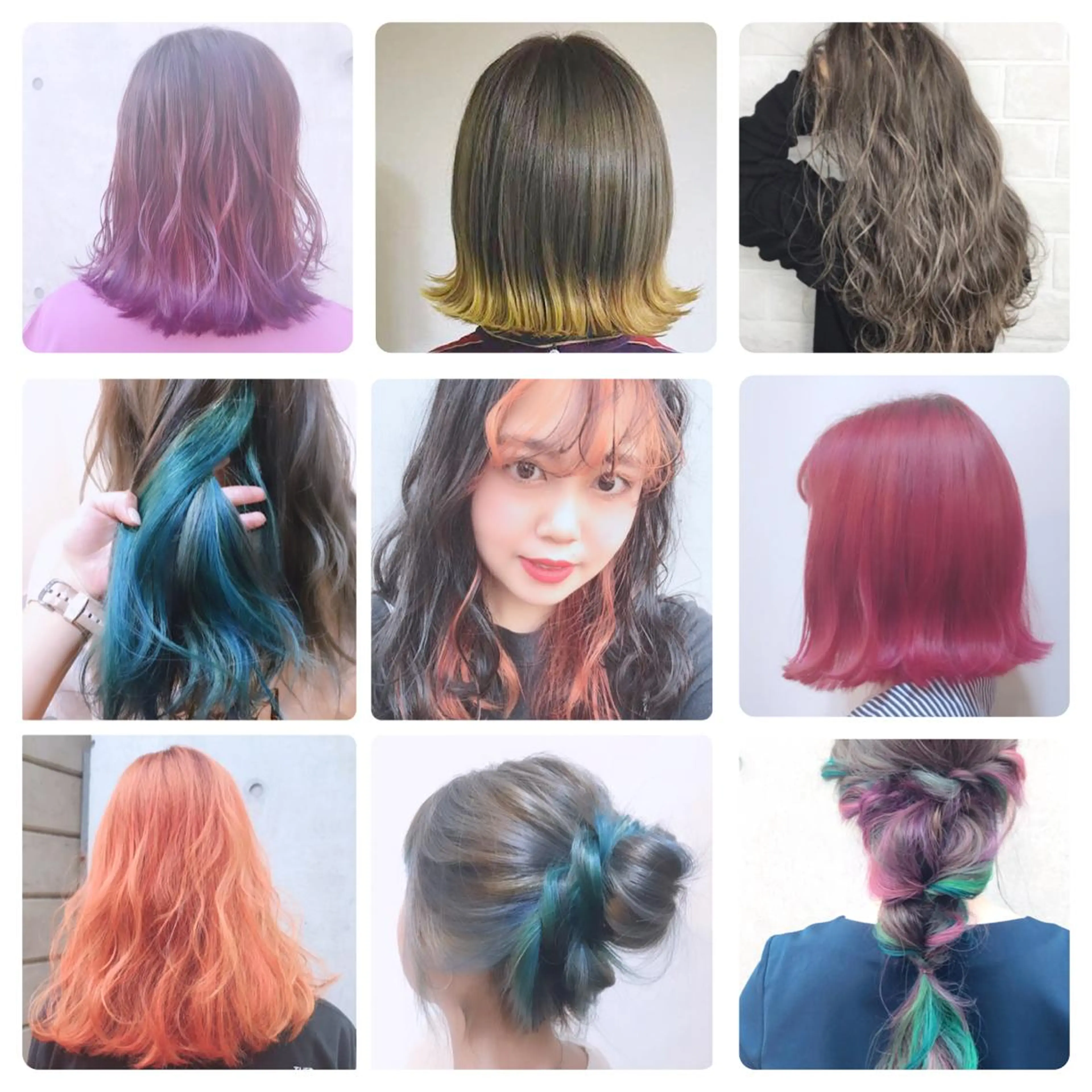 カラー ヘアアレンジ マツエク・マツパ デザインカラー アイラッシュ/美容室 個室/瀬戸 一菜のヘアスタイル