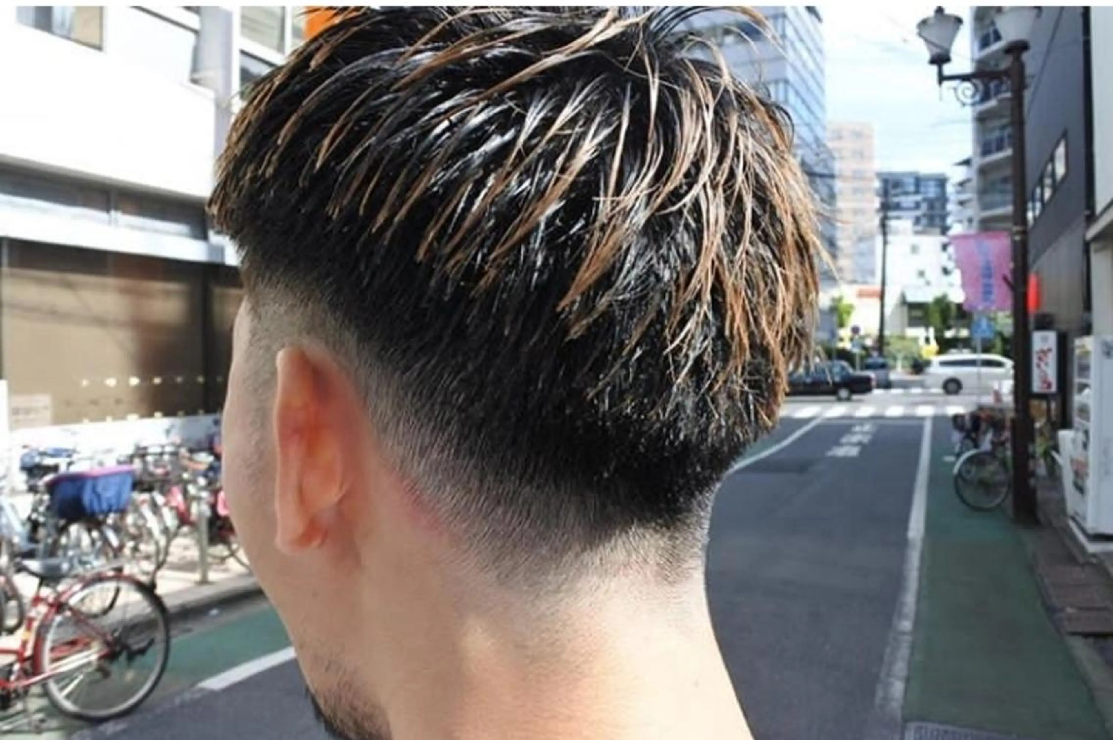 ショート メンズ 山並 つばさのヘアスタイル