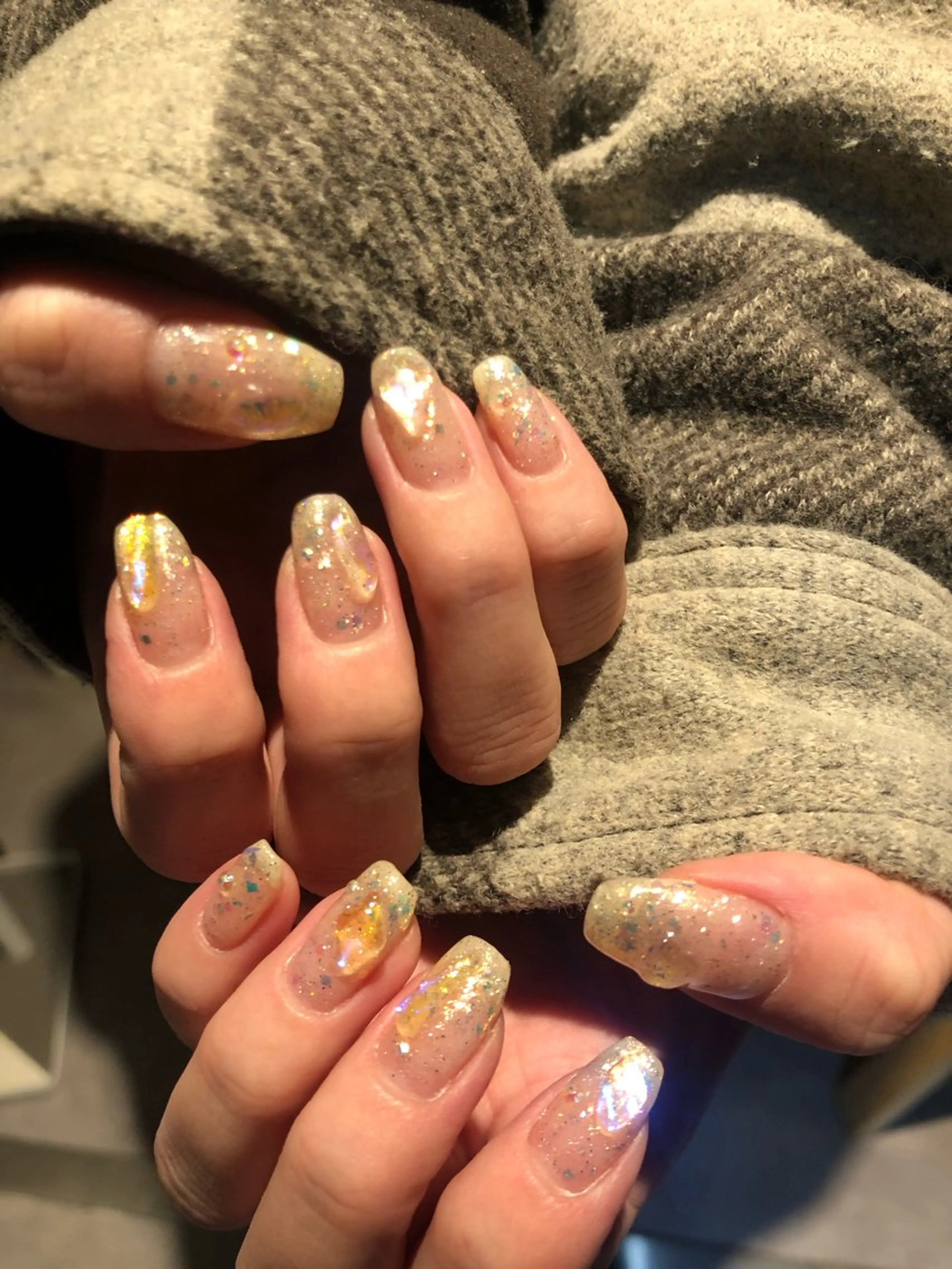 ネイル キラキラネイル 持ち込み ハンドネイル muhl by DILL所属・. wakanaのネイルデザイン