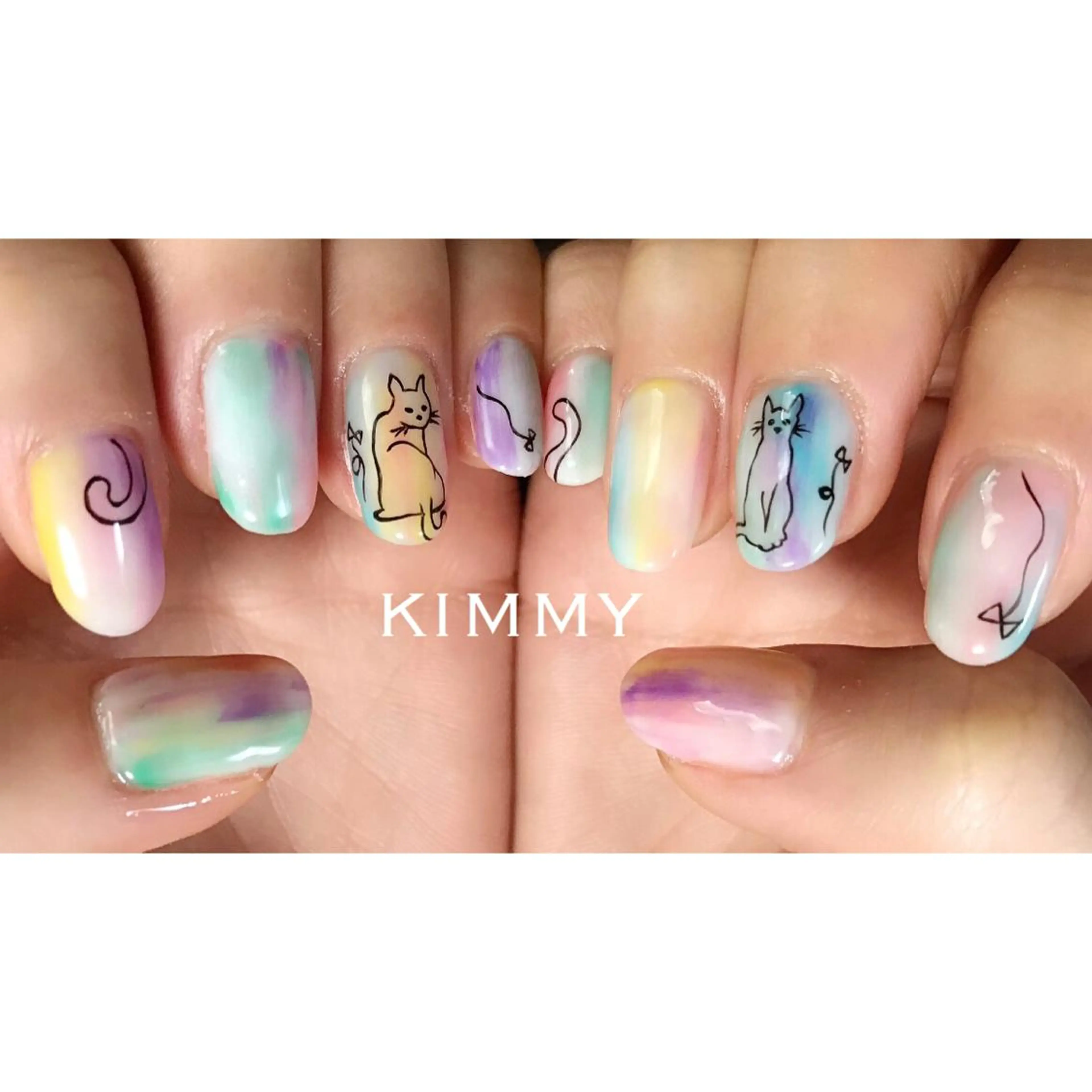 ネイル ハンドネイル kimmy nailsのネイルデザイン