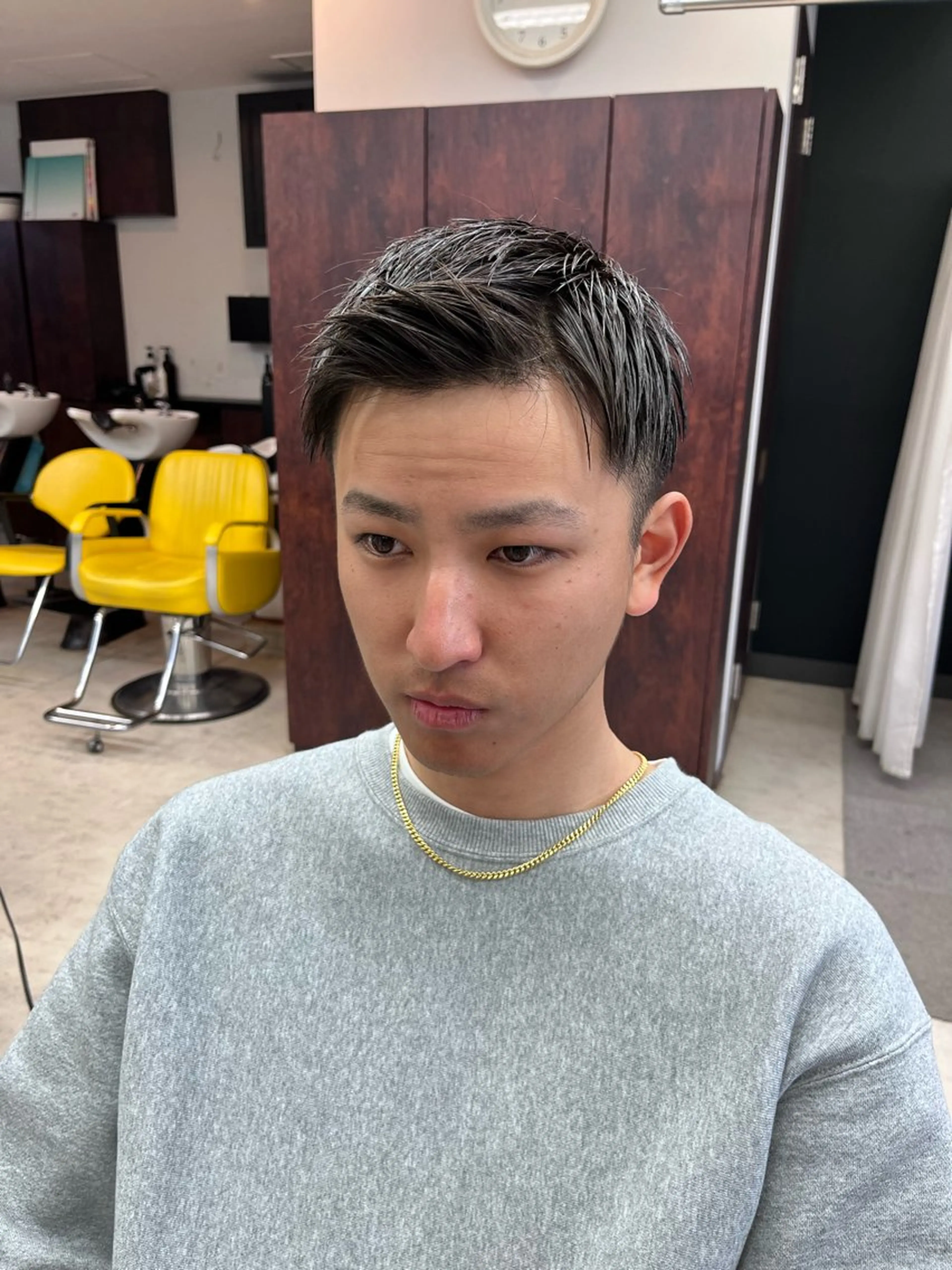ショート メンズ カット 小島 凜のヘアスタイル