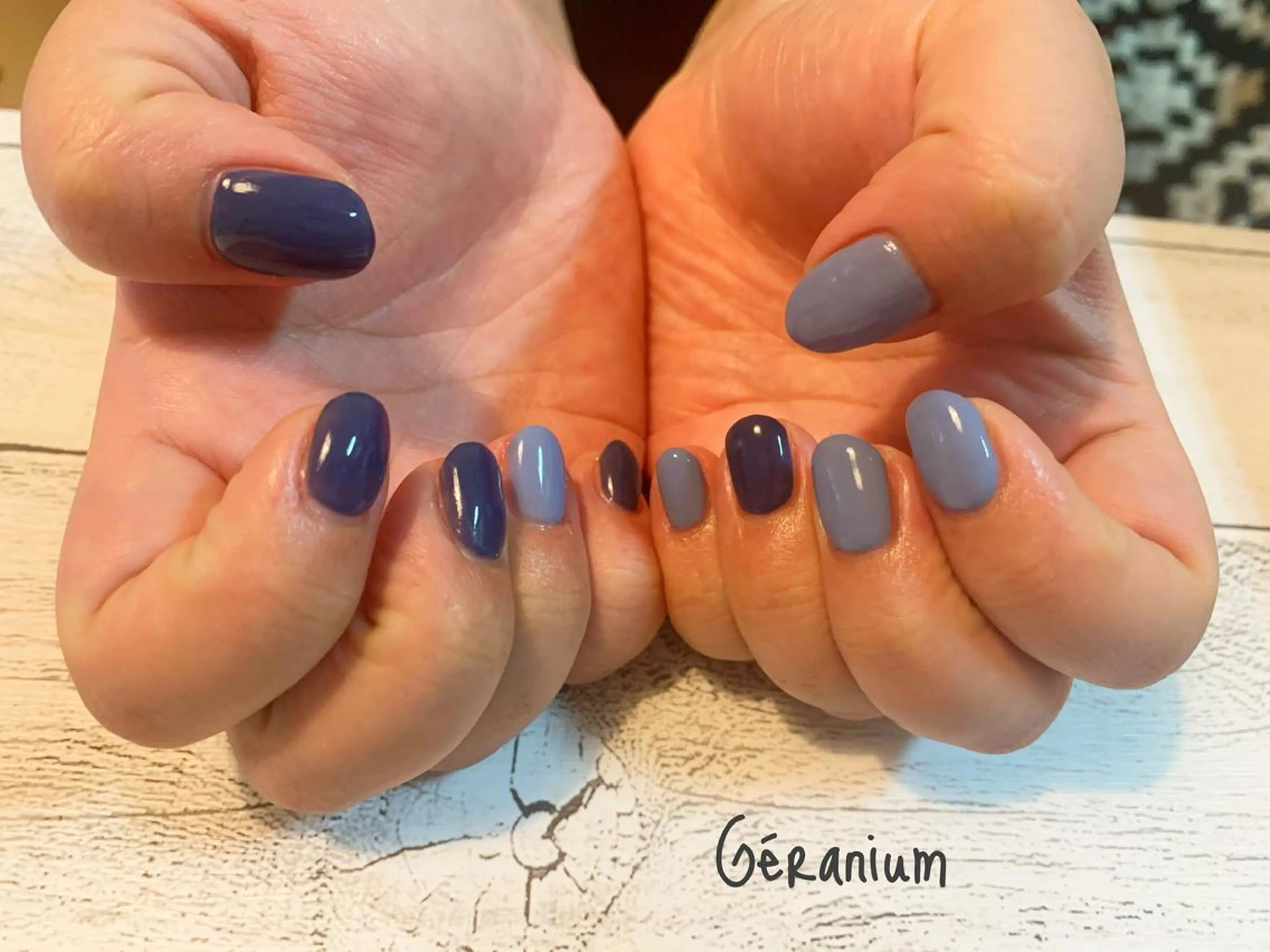 ネイル フットネイル GéRanium Harukaのネイルデザイン