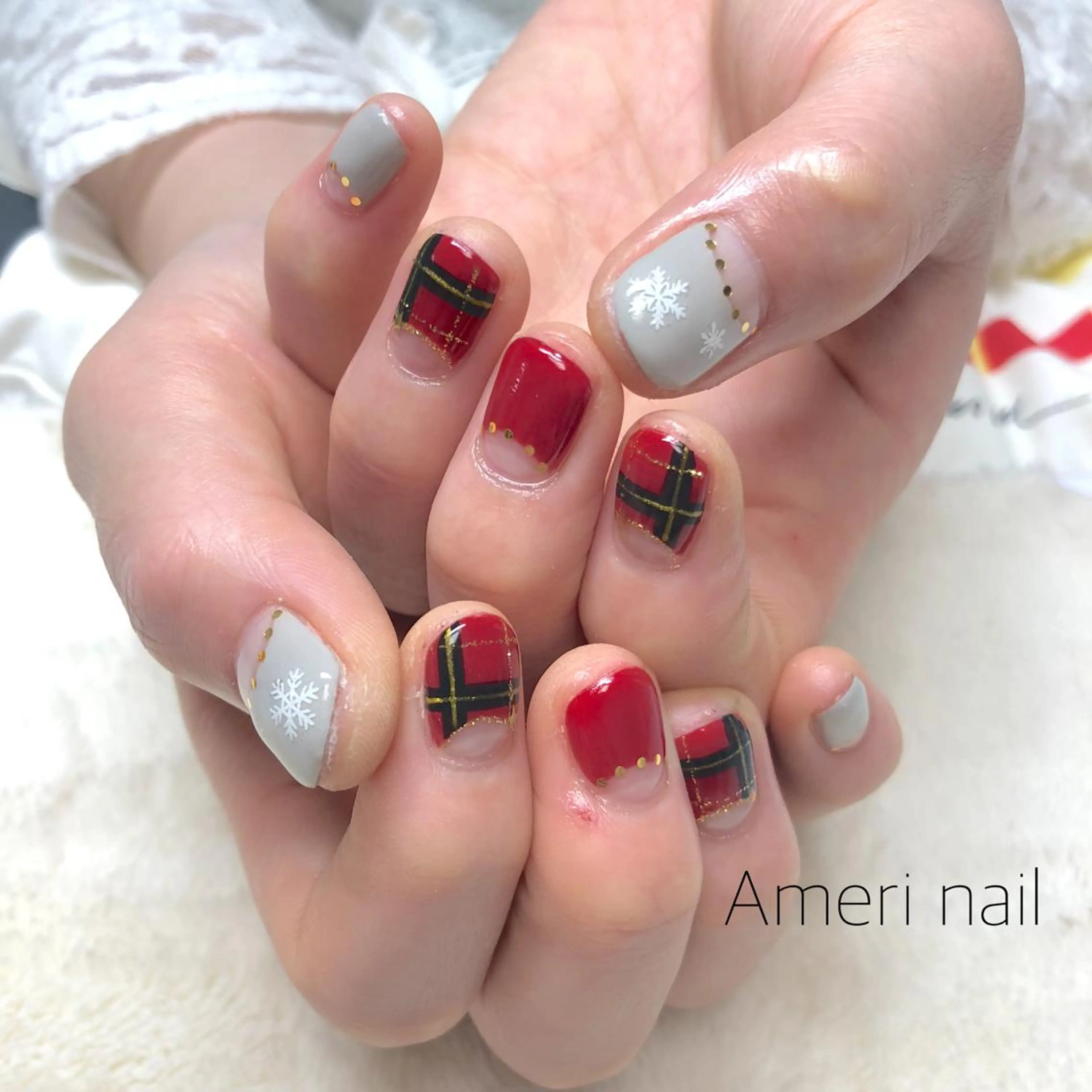 ネイル ハンドネイル Ameri nail /UKIのネイルデザイン