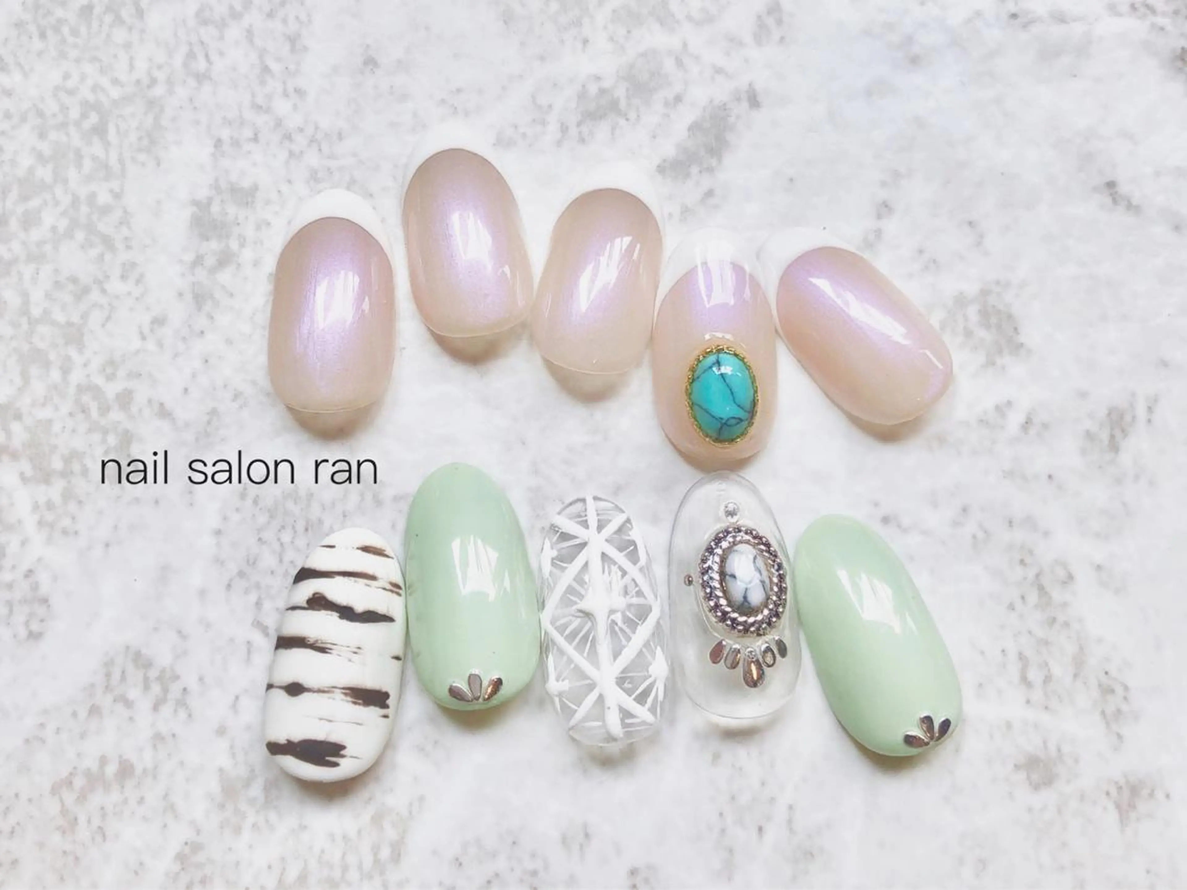 ネイル nailsalon ranのネイルデザイン