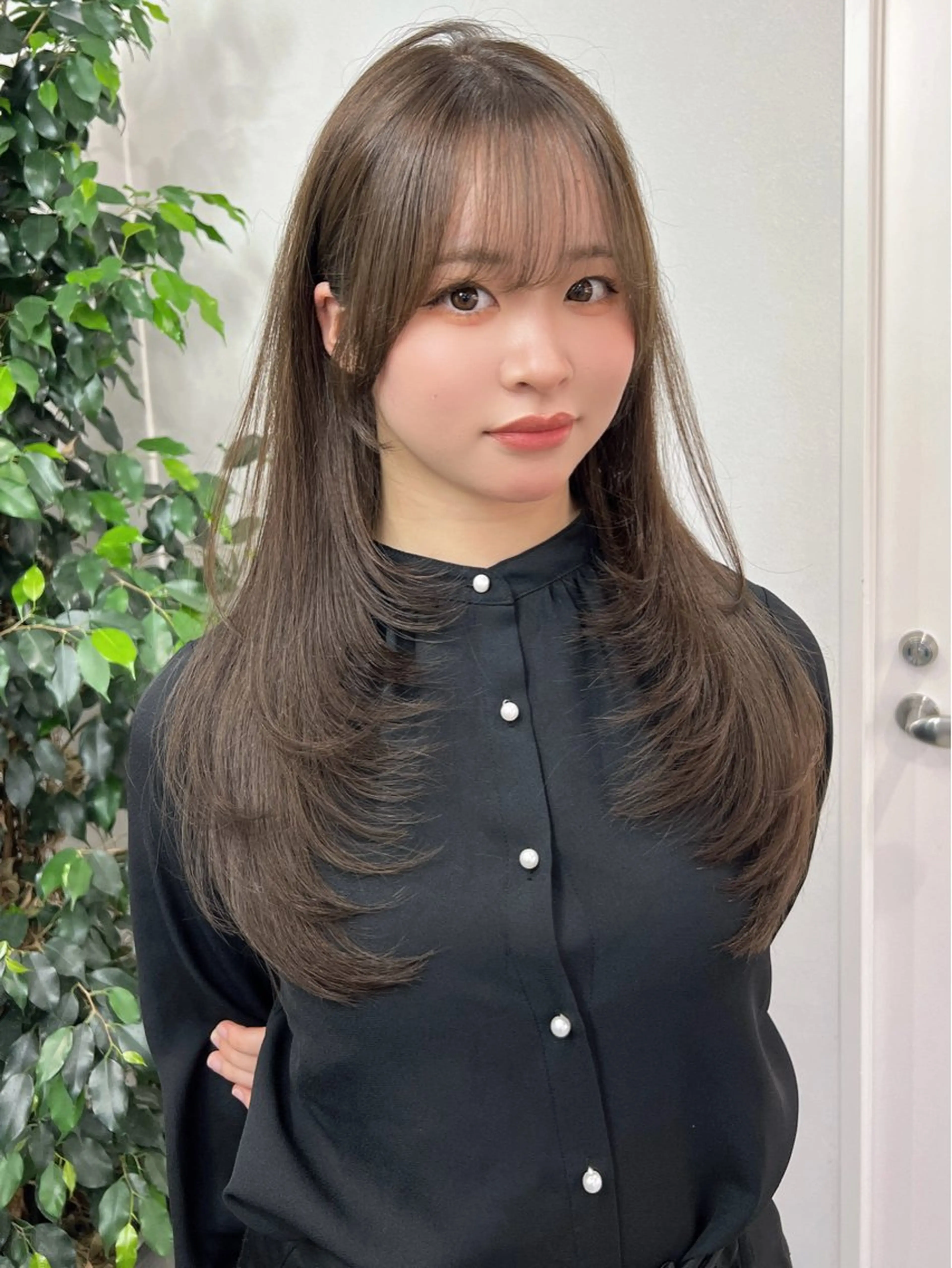 ロング カラー カット ヘアカラー トリートメント レイヤー/髪質改善 SOA大槻 純也のヘアスタイル